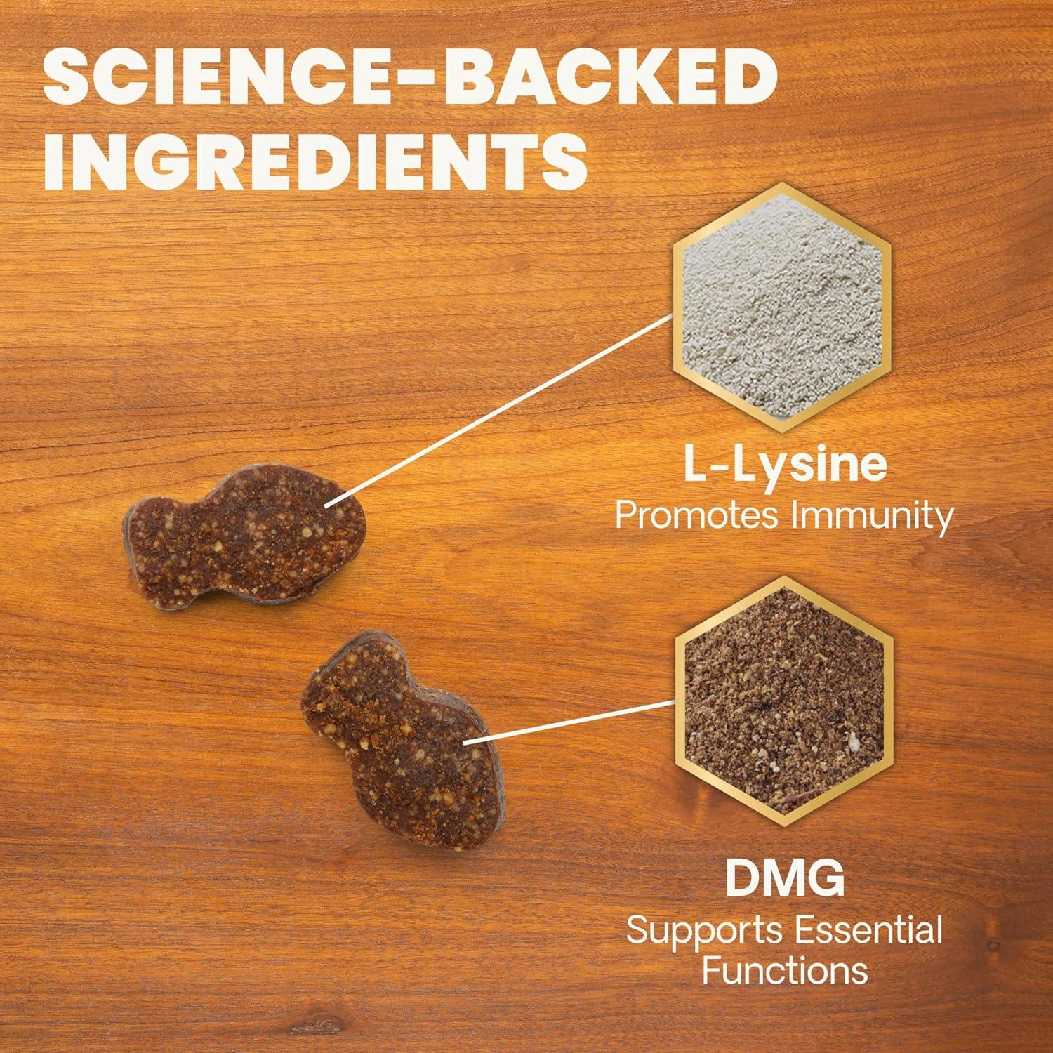 Suplemento Inmunológico para Gatos VetriScience Lisina 90 Masticables
