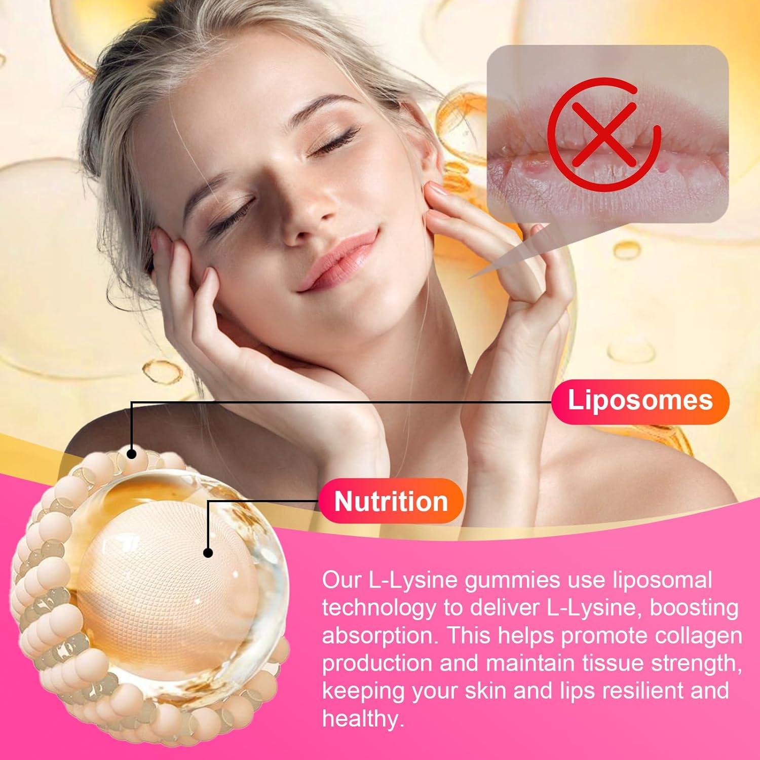 Gomitas de L-Lisina 1000mg Flyrocer, 120 unidades, veganas