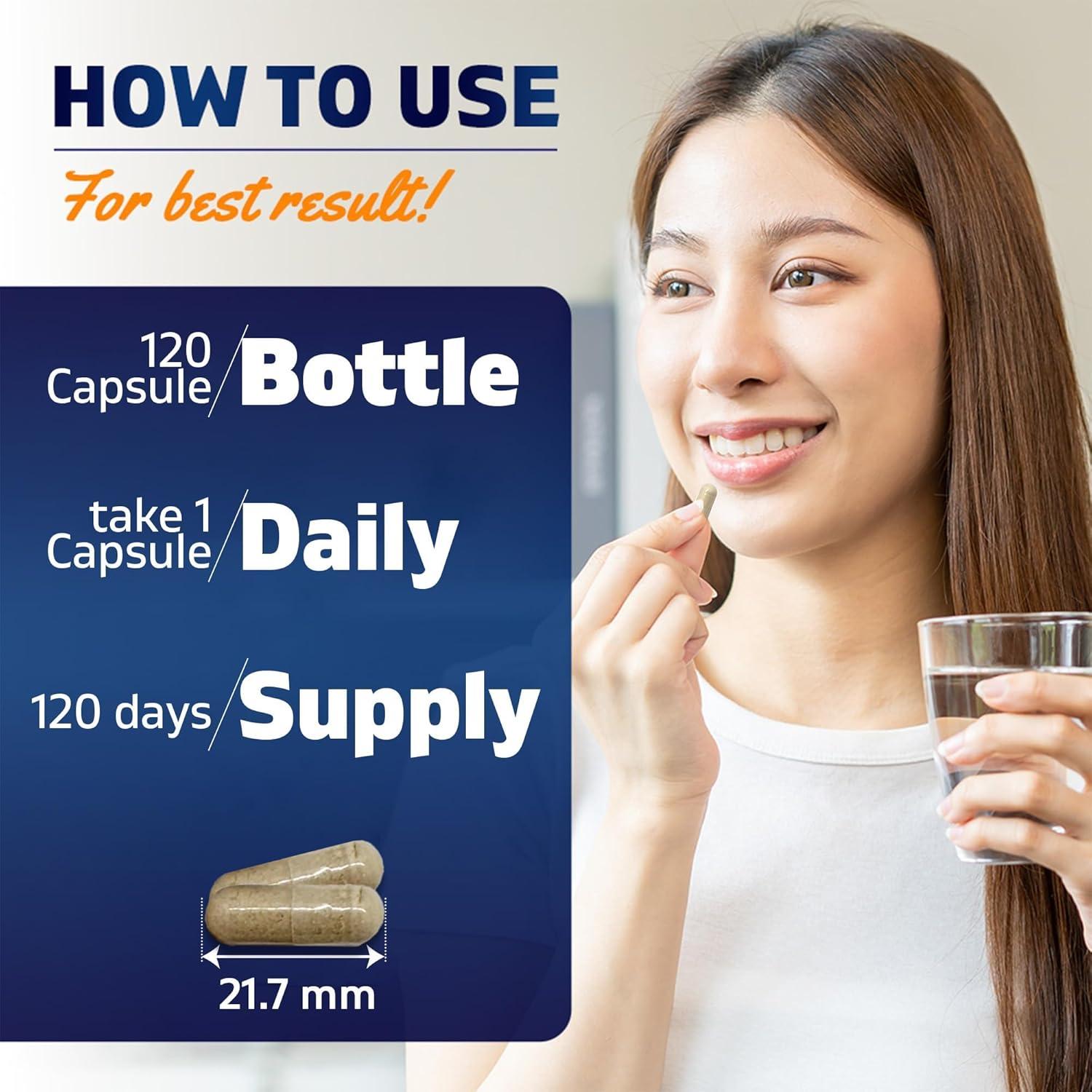 Vitamatic L-Treonina 500mg - 120 Cápsulas Vegetales Salud Hepática