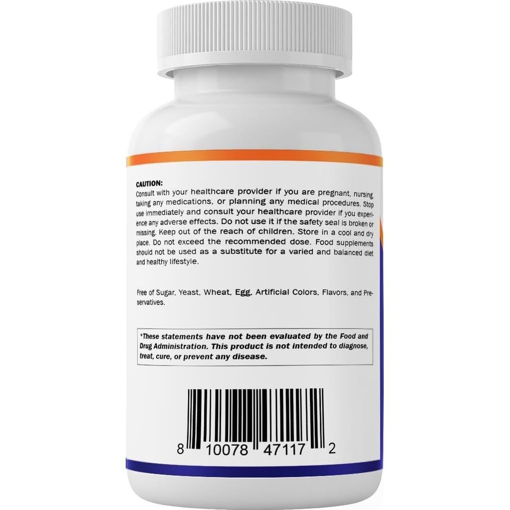Vitamatic L-Treonina 500mg - 120 Cápsulas Vegetales Salud Hepática