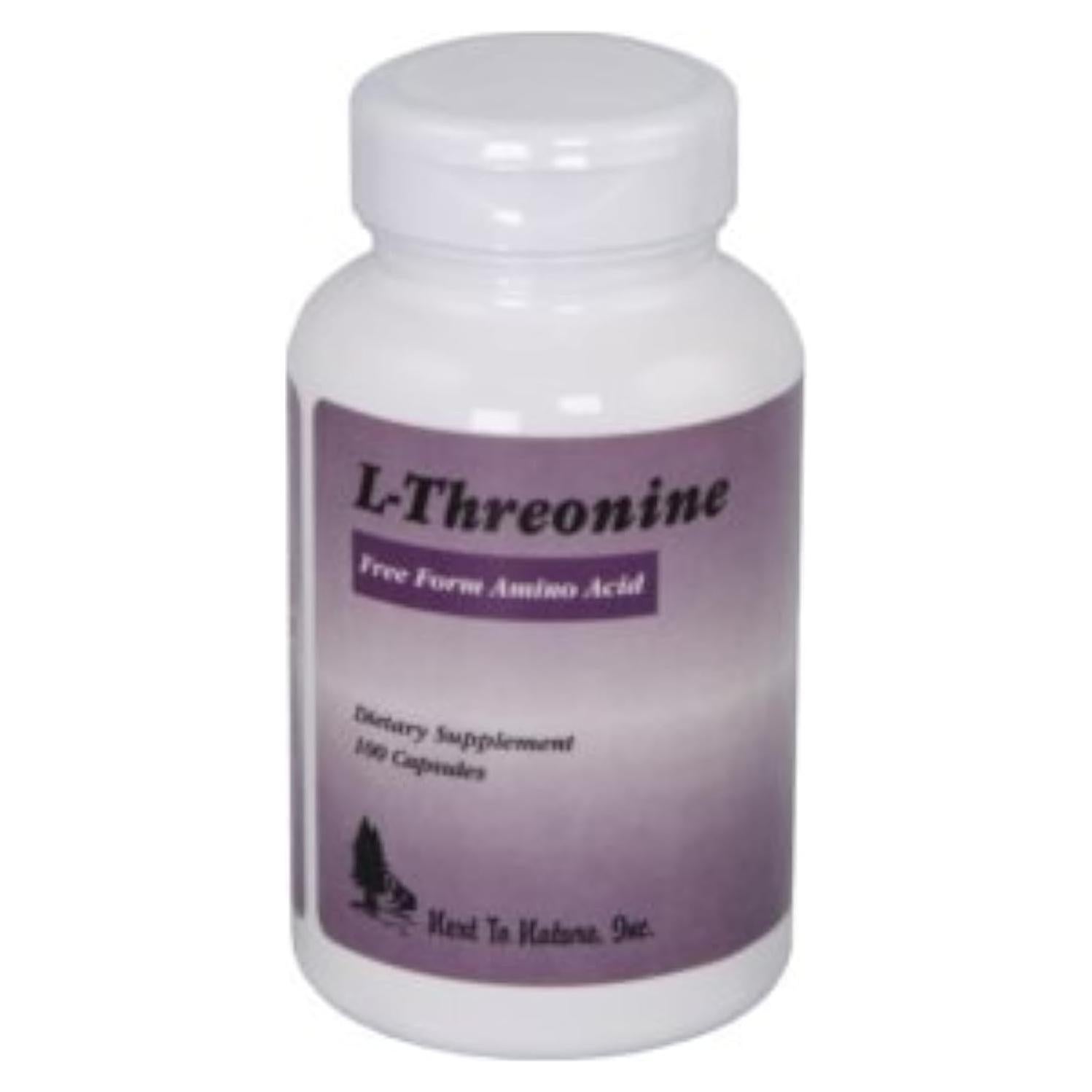 L-Treonina 500 mg 100 cápsulas vegetales Next To Nature