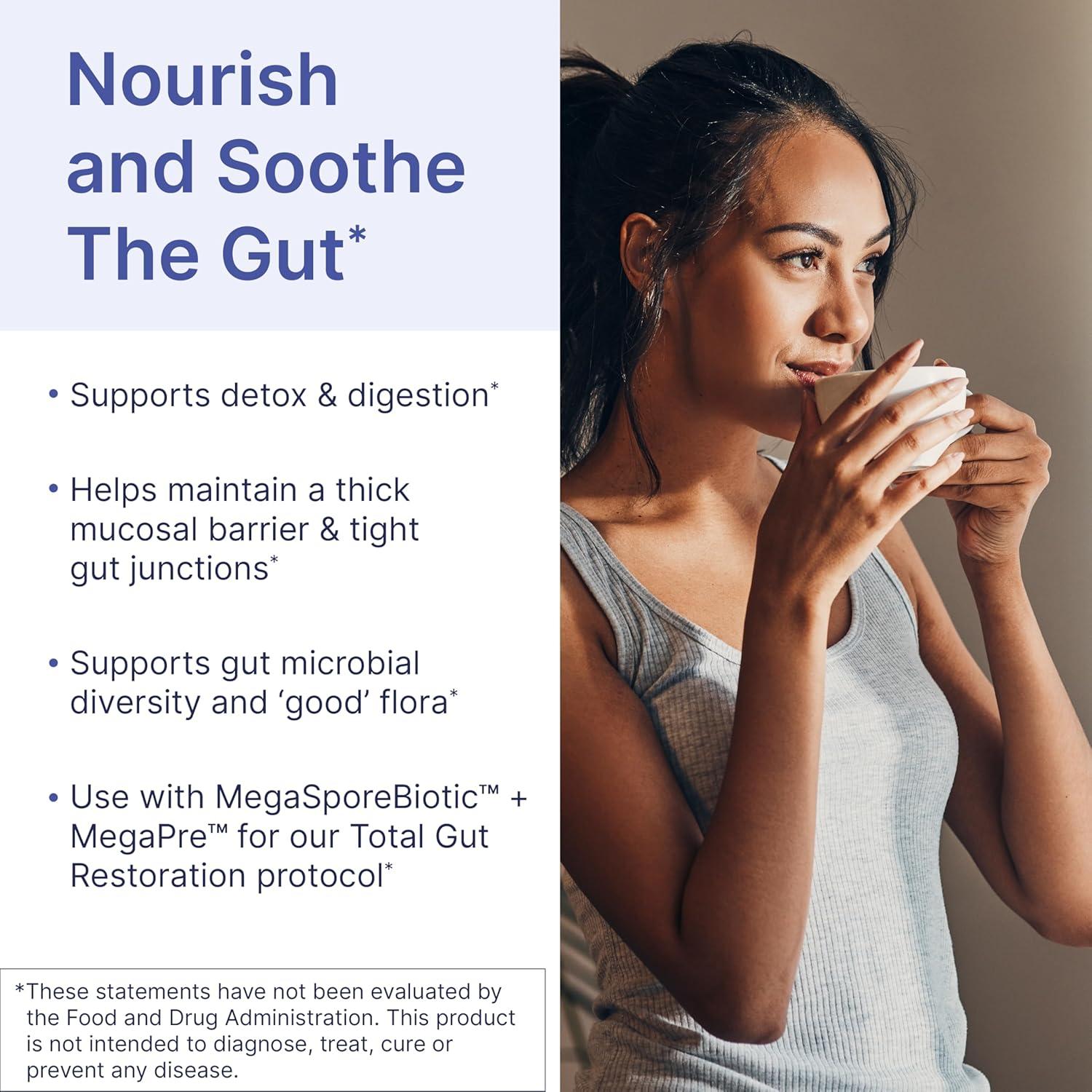 MegaMucosa Microbiome Labs - Suplemento Mucosal 180 Cápsulas