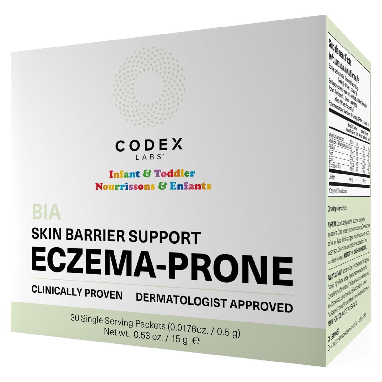 Suplemento Barrera Cutánea Codex Labs para Bebés 30 Porciones