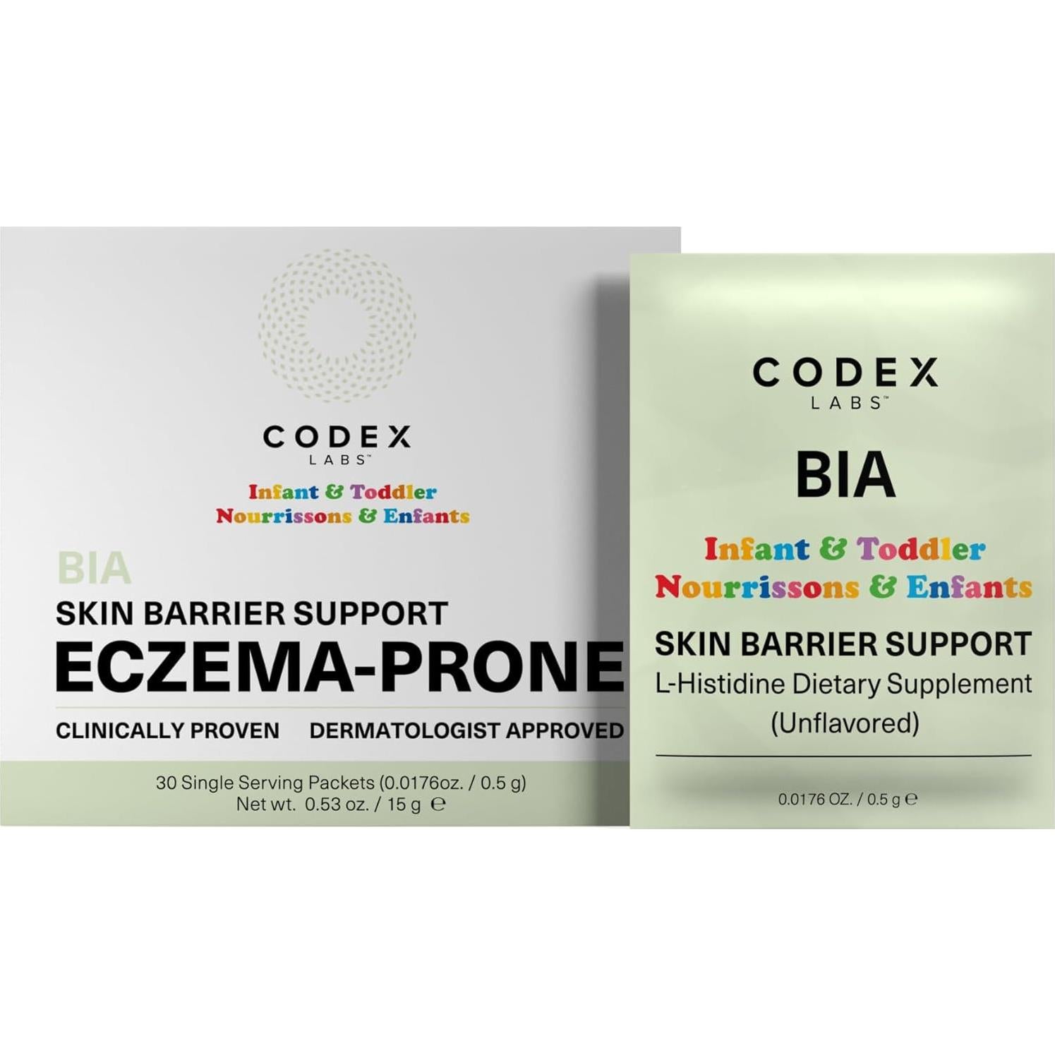 Suplemento Barrera Cutánea Codex Labs para Bebés 30 Porciones