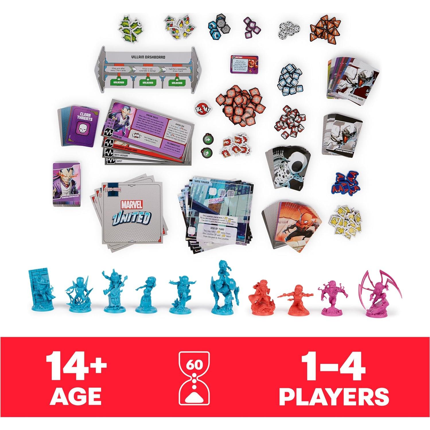 Juego de Mesa Marvel United Spider-Geddon - Spin Master