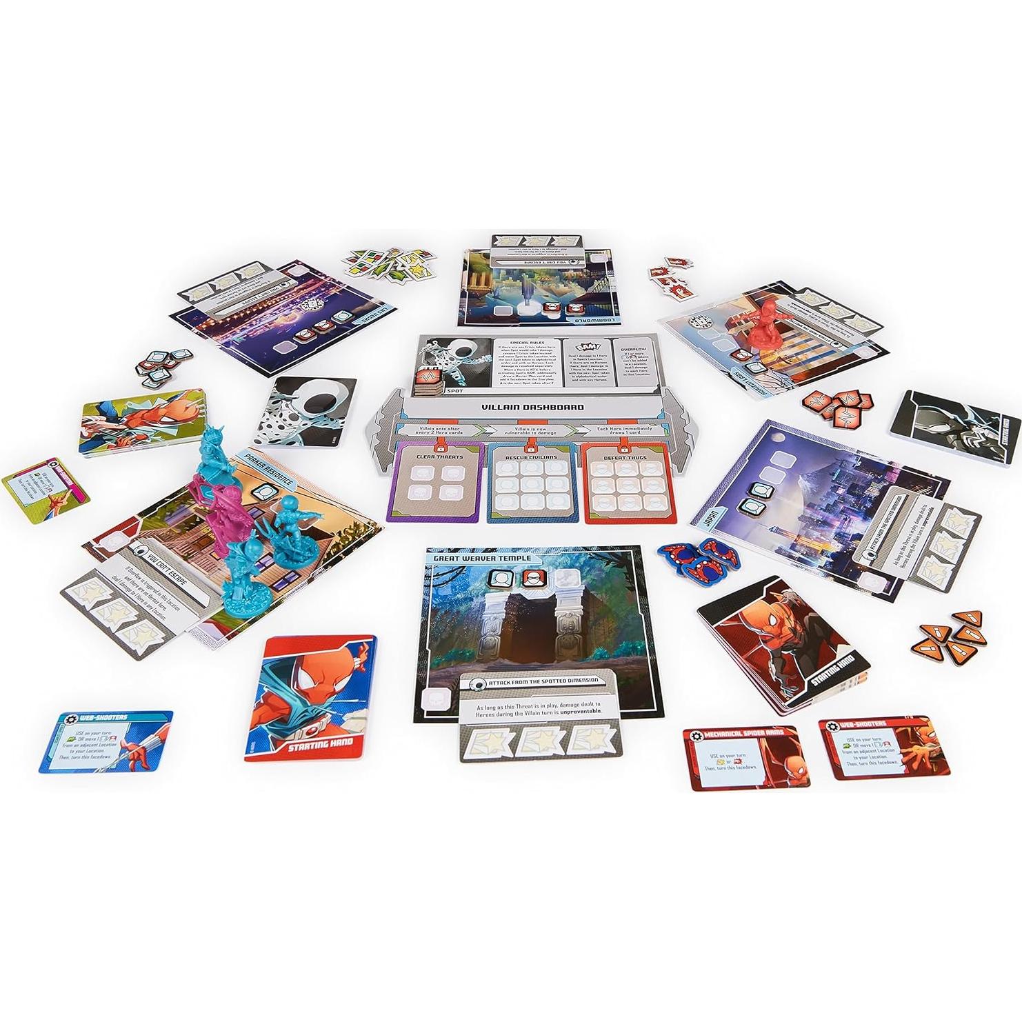 Juego de Mesa Marvel United Spider-Geddon - Spin Master