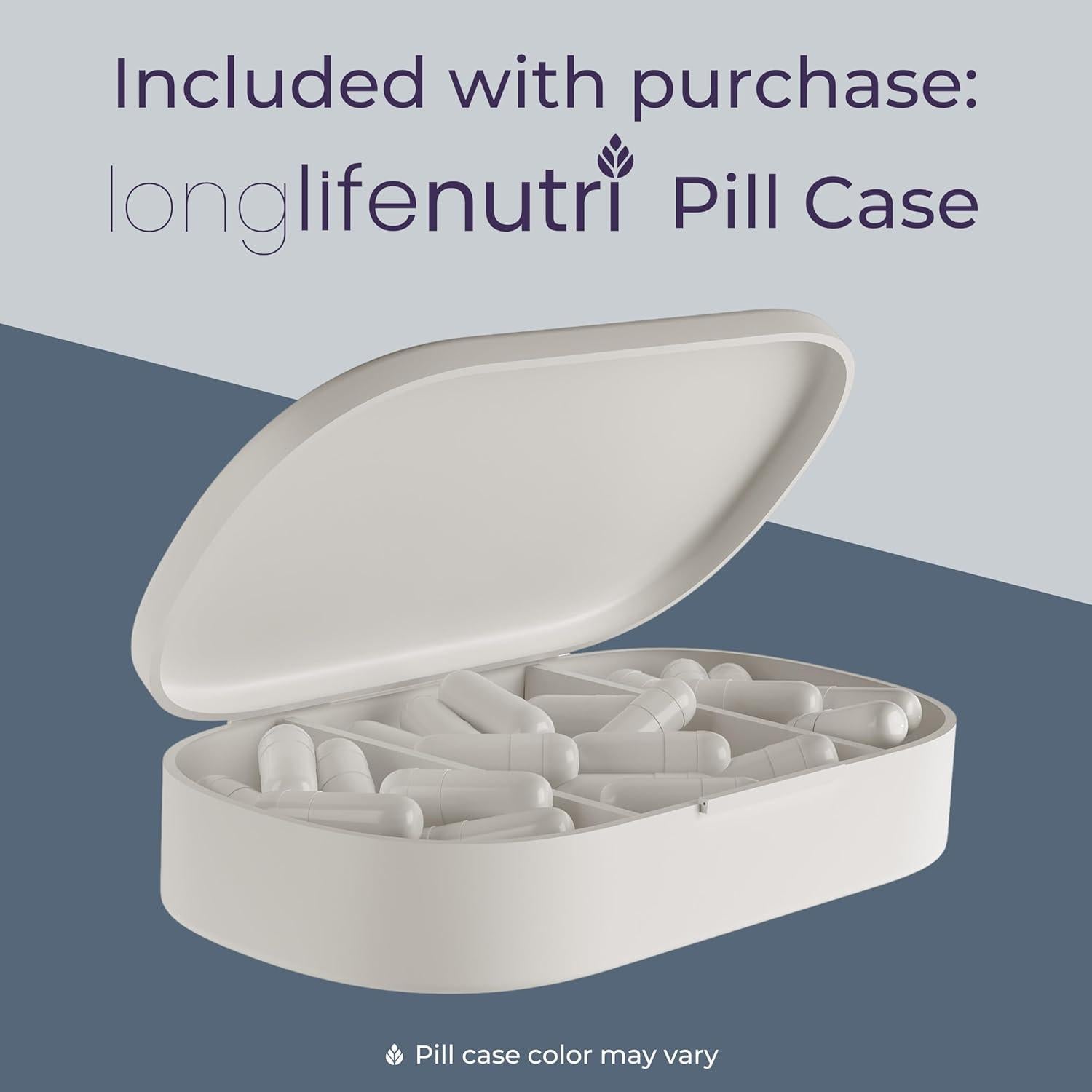 LongLifeNutri L-Carnosina 1000mg - 120 Cápsulas Vegetarianas