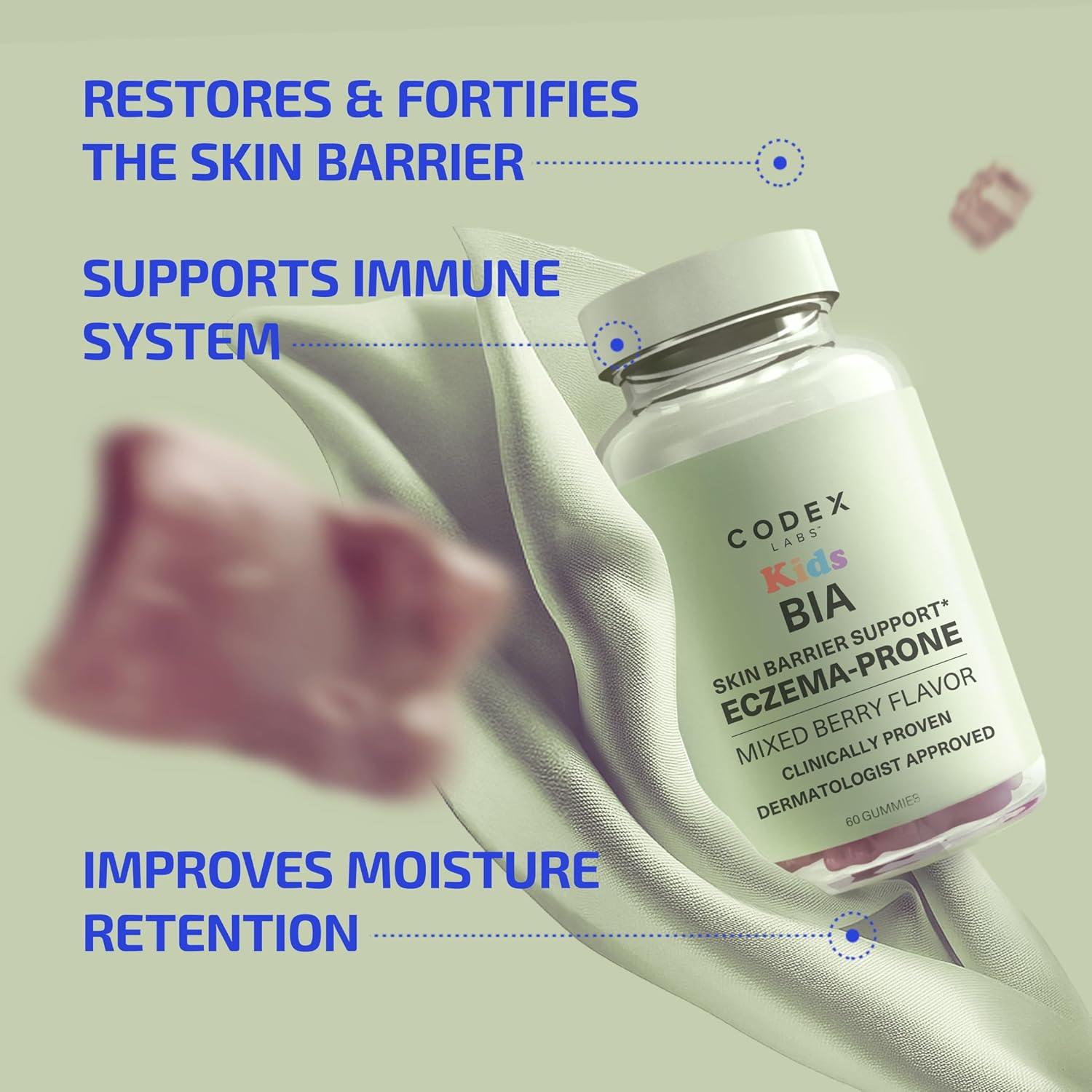 Gomitas Veganas Codex Labs para Piel Sensible - 60 Unidades