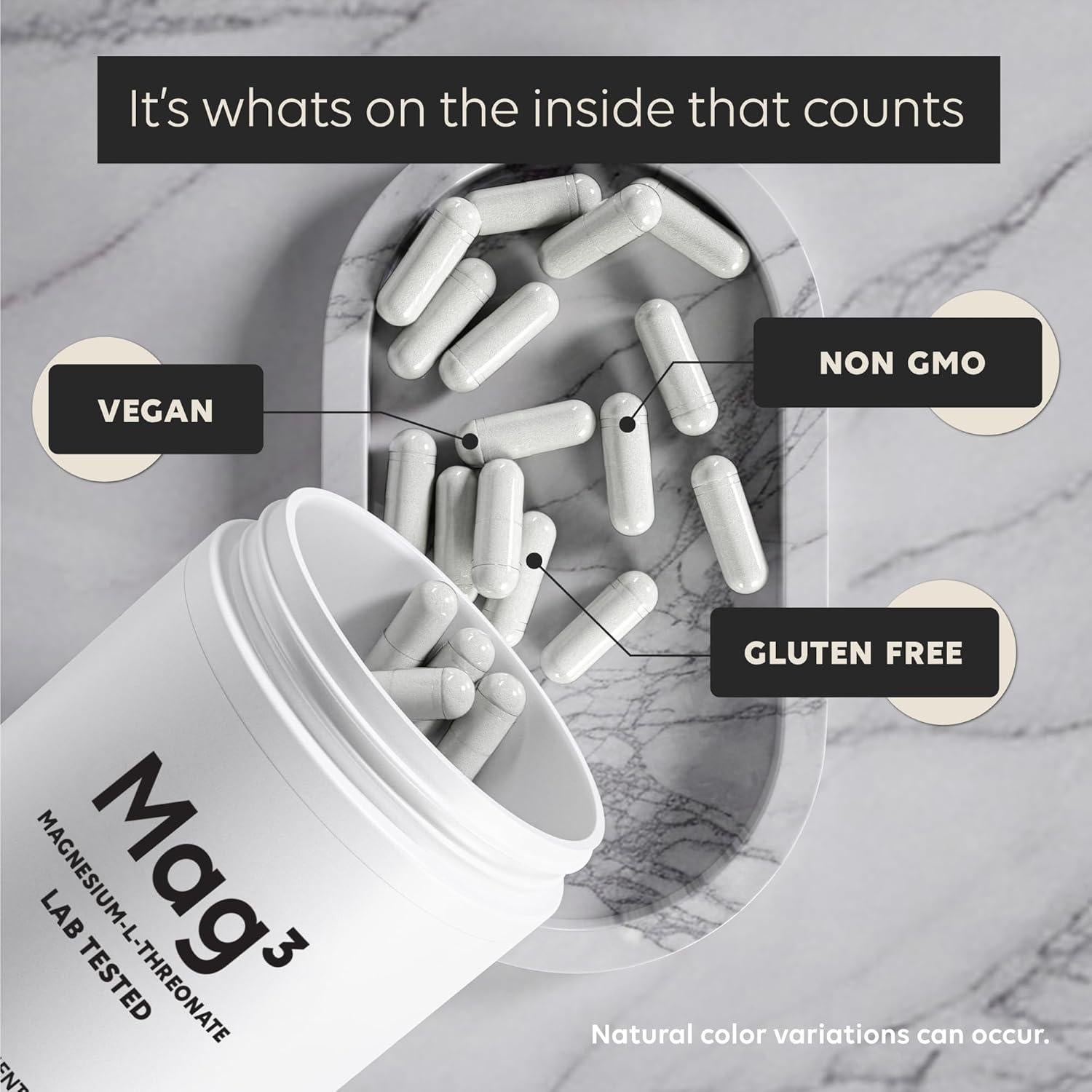 Treonato de Magnesio L 2000mg Newt - 30 Cápsulas Vegetarianas