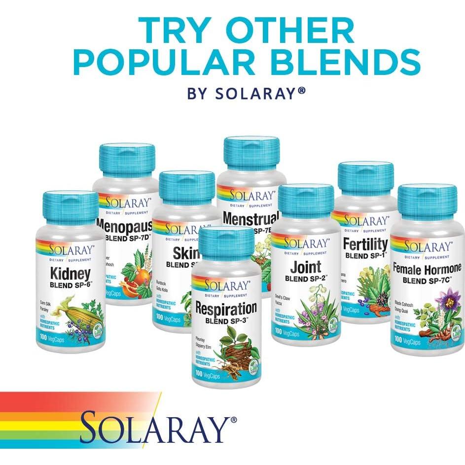 Mezcla de Histamina Solaray 100 VegCaps | Apoyo Alergias