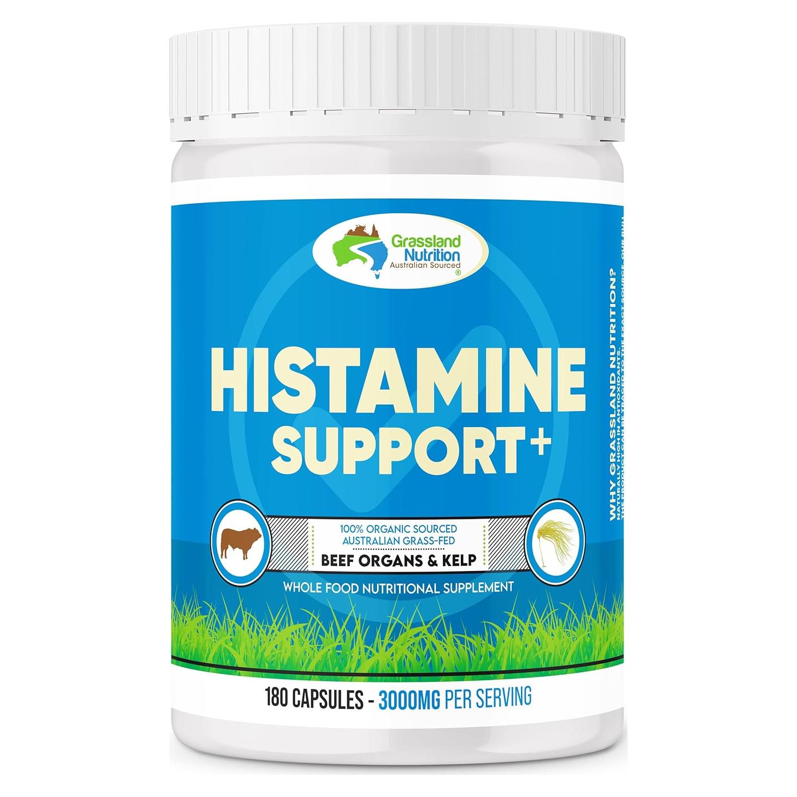 Cápsulas Orgánicas de Riñón de Res Grassland Nutrition 180 Uds