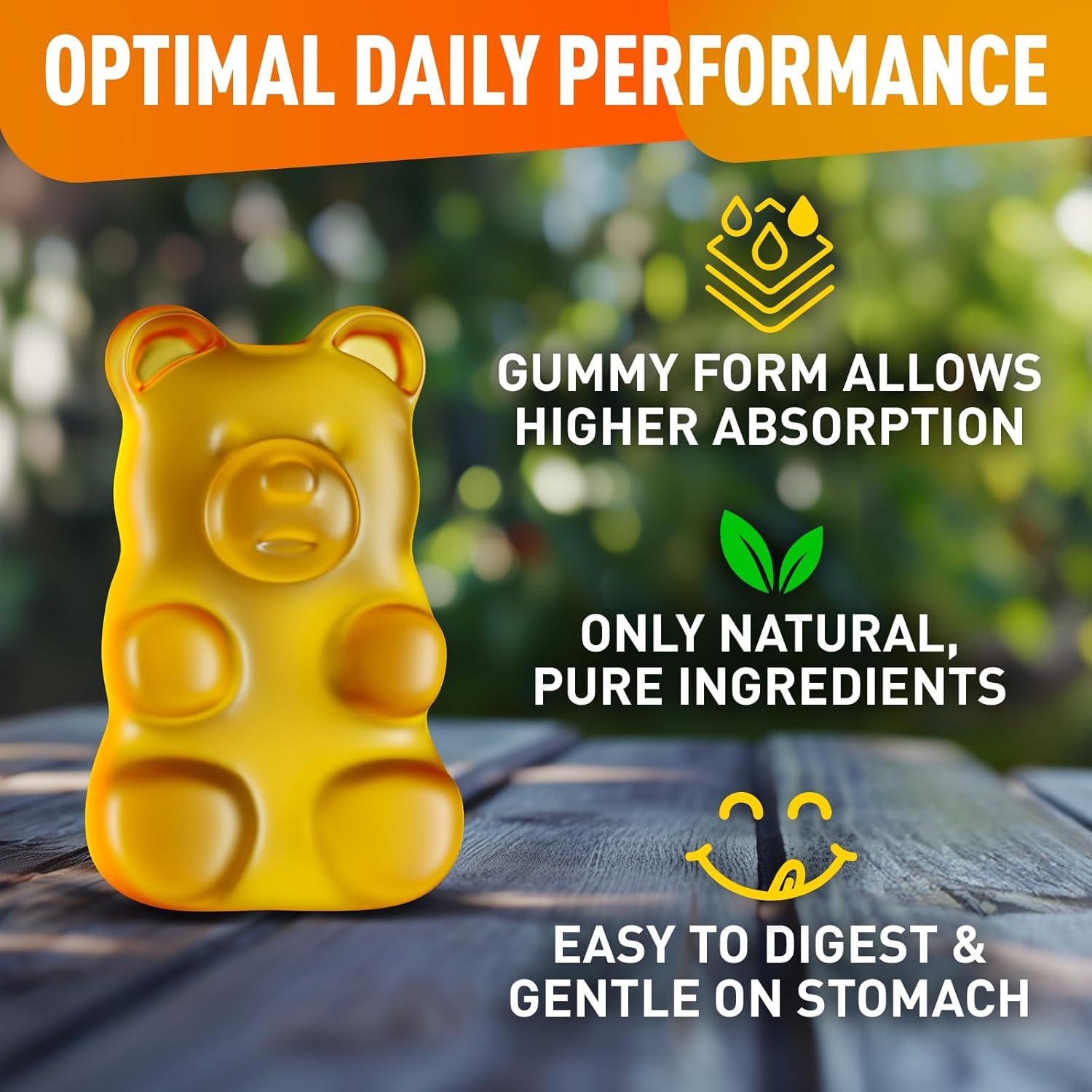 Gominolas BioVit L-Tirosina 1000mg Sin Azúcar - 60 Unidades