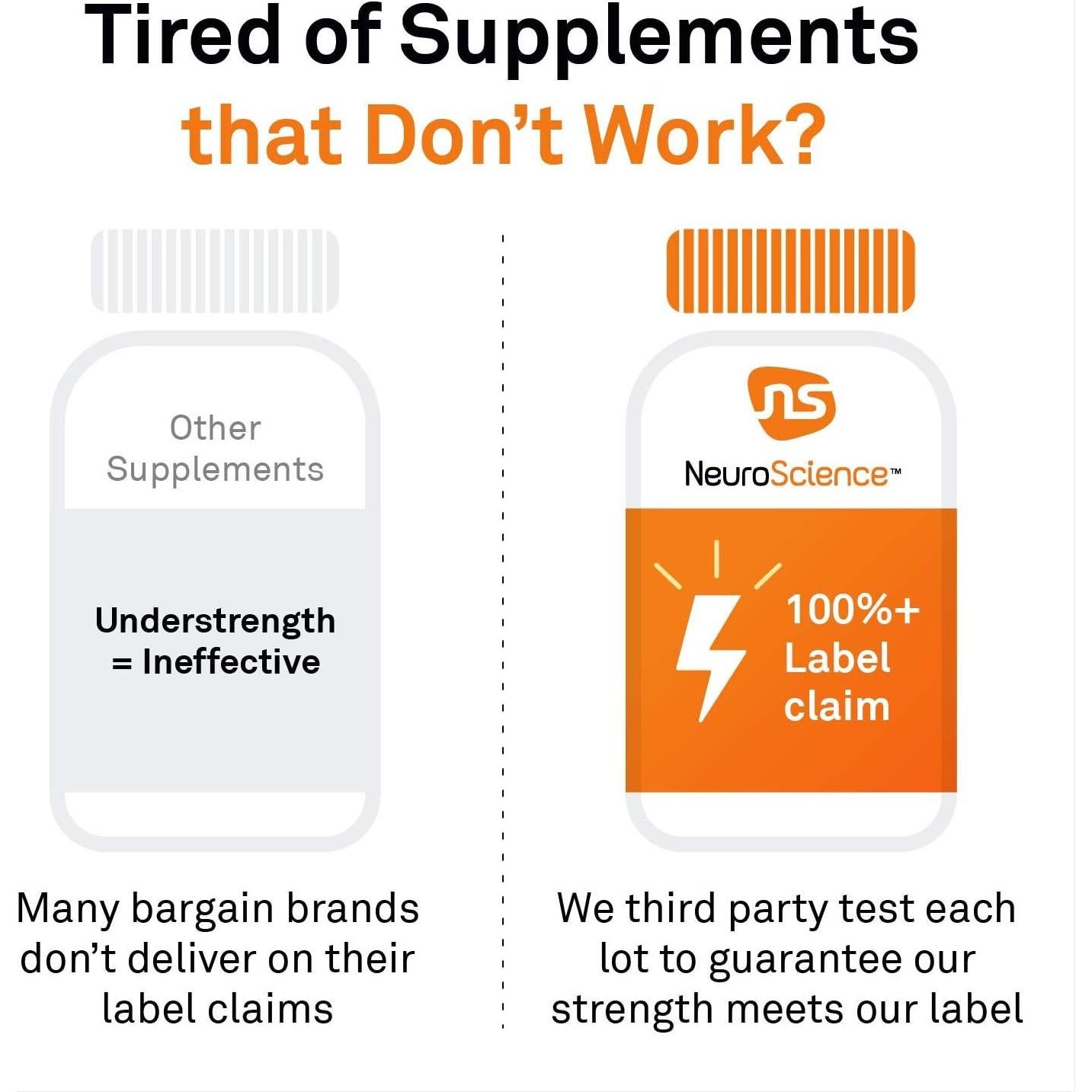 Suplemento Cerebral NeuroScience Focus DL 500mg - 60 Cápsulas