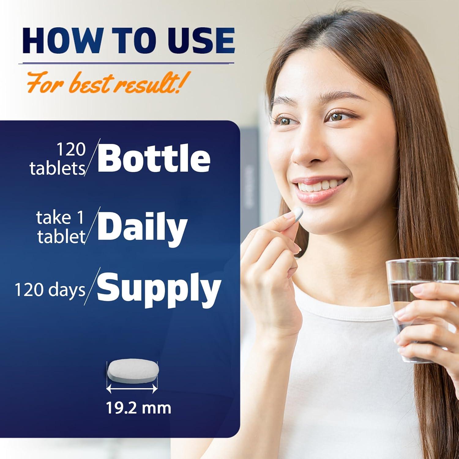 Vitamatic L-Triptófano 1000mg 120 Tabletas Suplemento