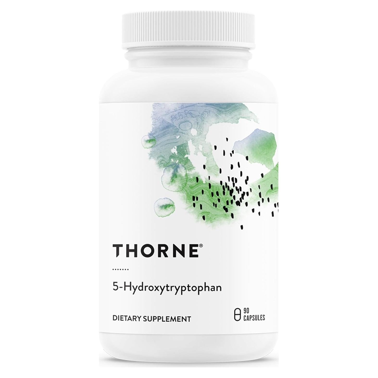 Suplemento 5-HTP Thorne - 90 cápsulas para sueño y estrés