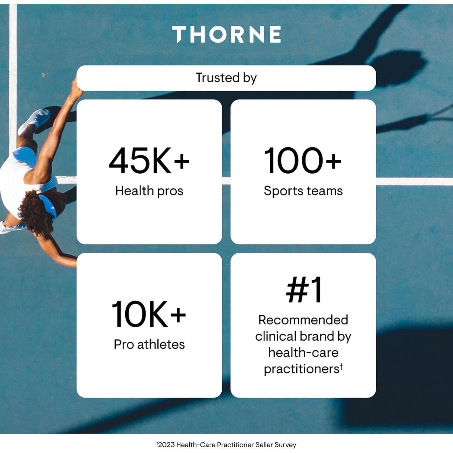 Suplemento 5-HTP Thorne - 90 cápsulas para sueño y estrés