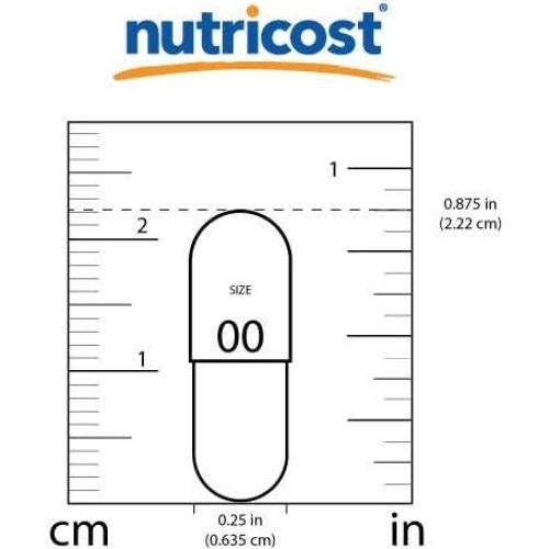 Nutricost Betaína HCl + Pepsina 790mg - 240 Cápsulas Vegetales