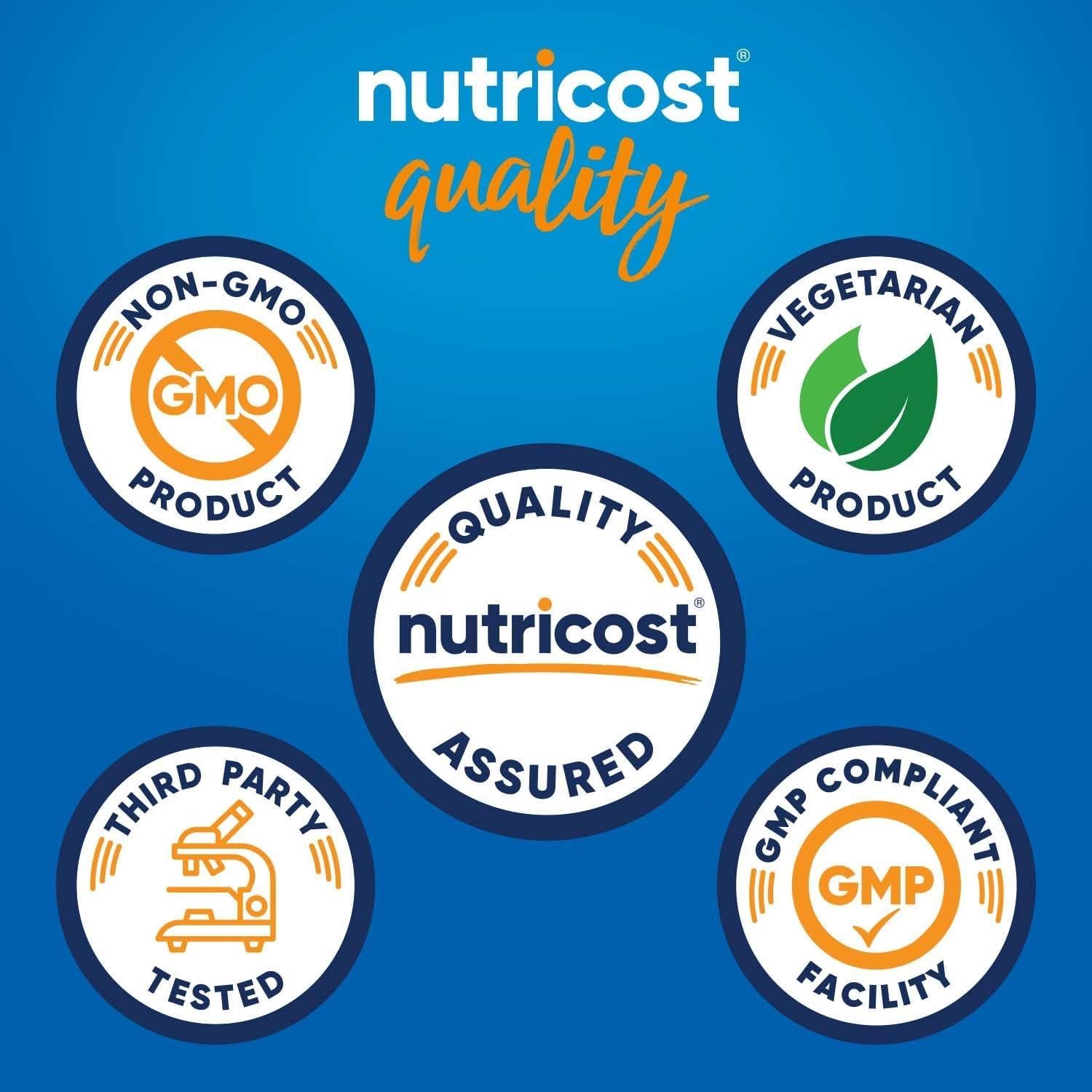 Nutricost Betaína HCl + Pepsina 790mg - 240 Cápsulas Vegetales