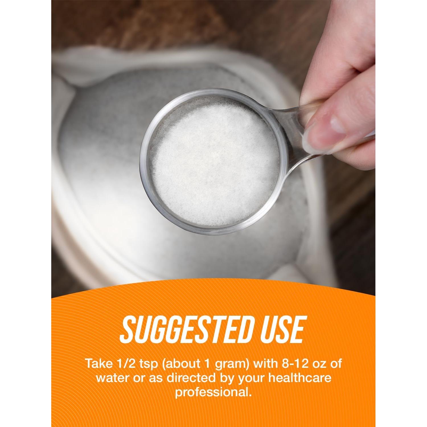 L-Ornitina HCl BulkSupplements 500g - Suplemento Aminoácidos