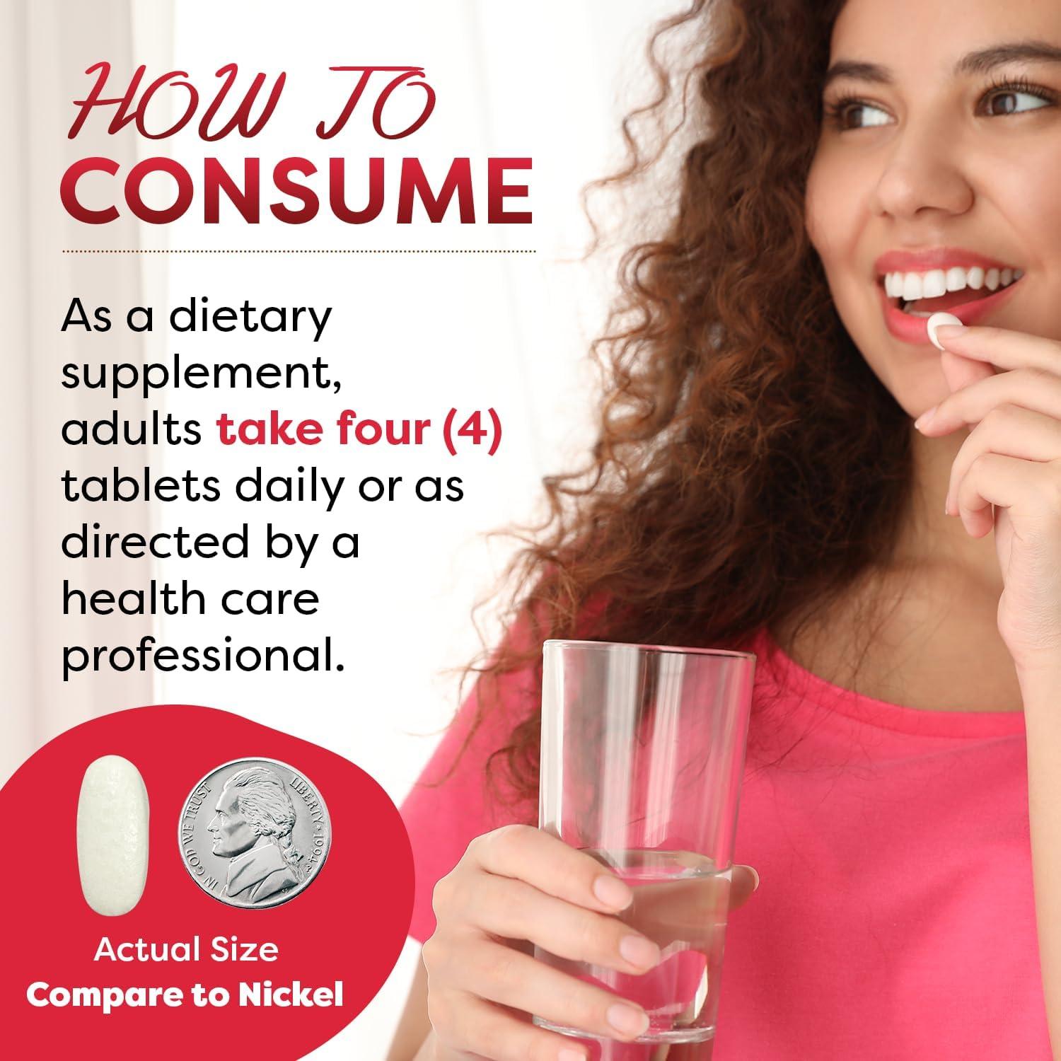 Tri-Amino Mejores Naturales 120 Tabletas L-Arginina, L-Lisina