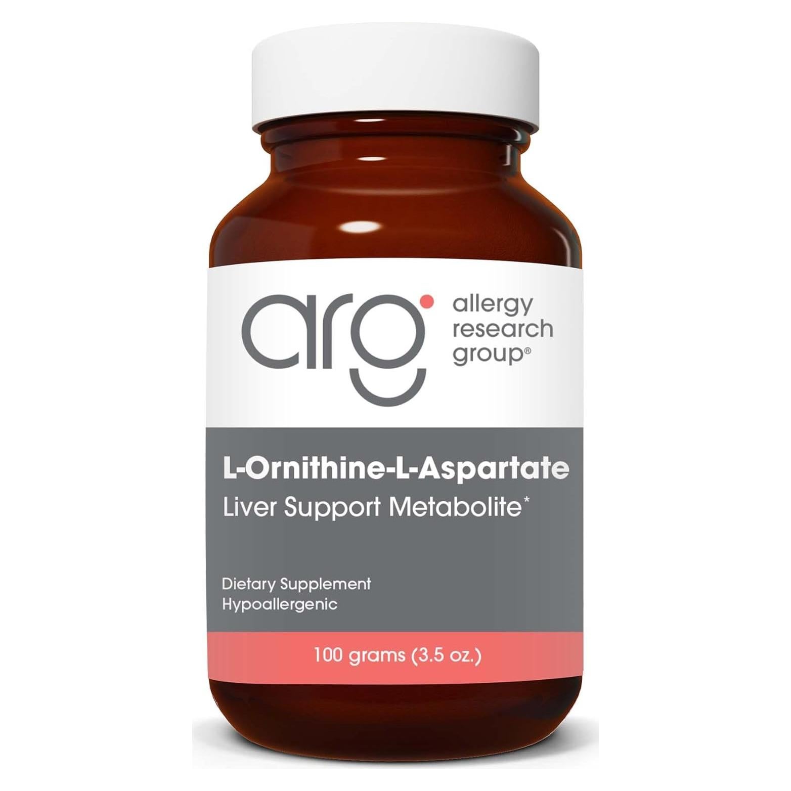 Suplemento L-Ornitina-L-Aspartato Allergy Research 3000mg