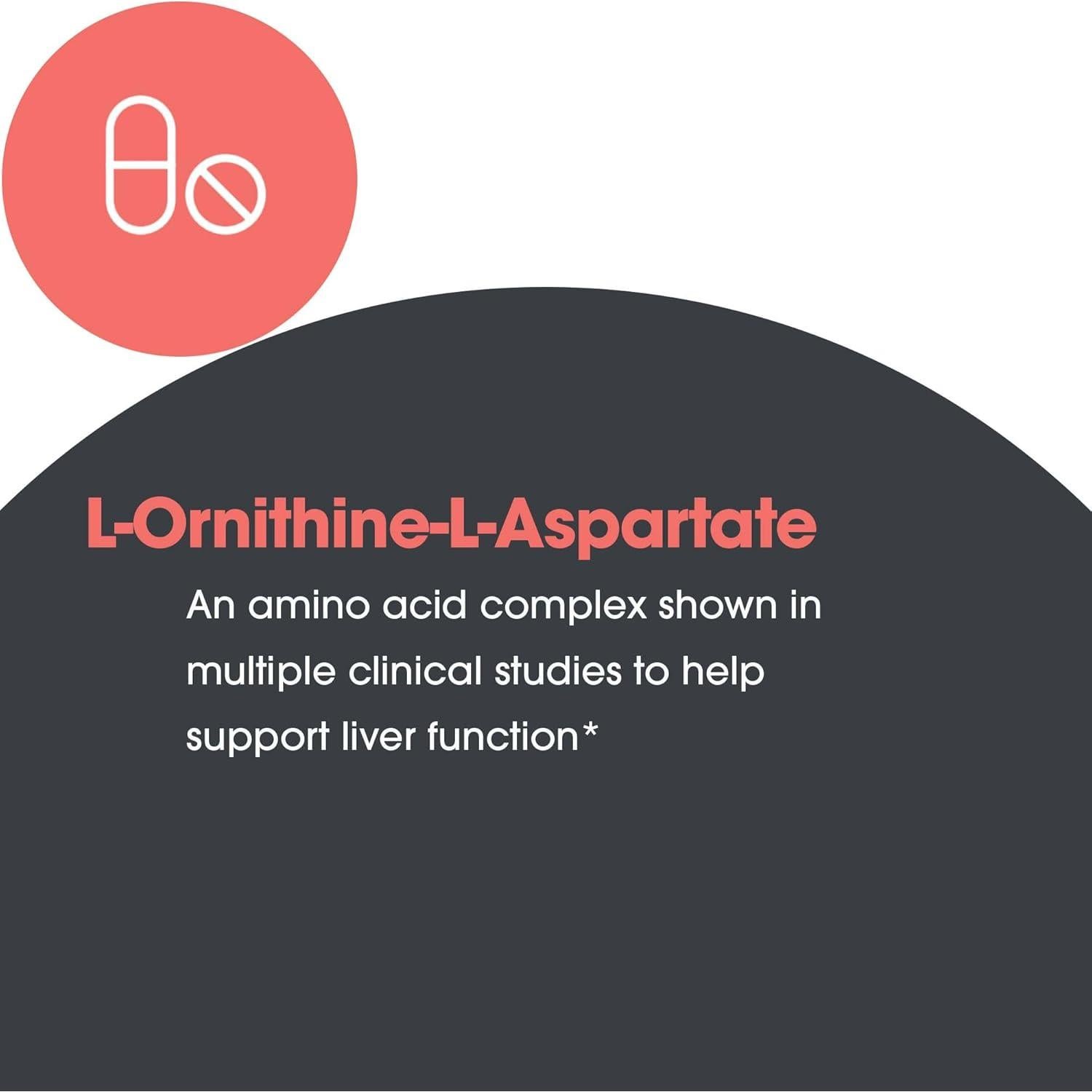 Suplemento L-Ornitina-L-Aspartato Allergy Research 3000mg