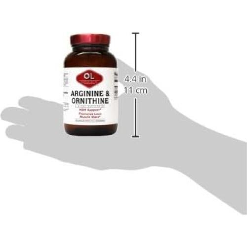 Suplemento de Arginina y Ornitina Olympian Labs 500mg/250mg