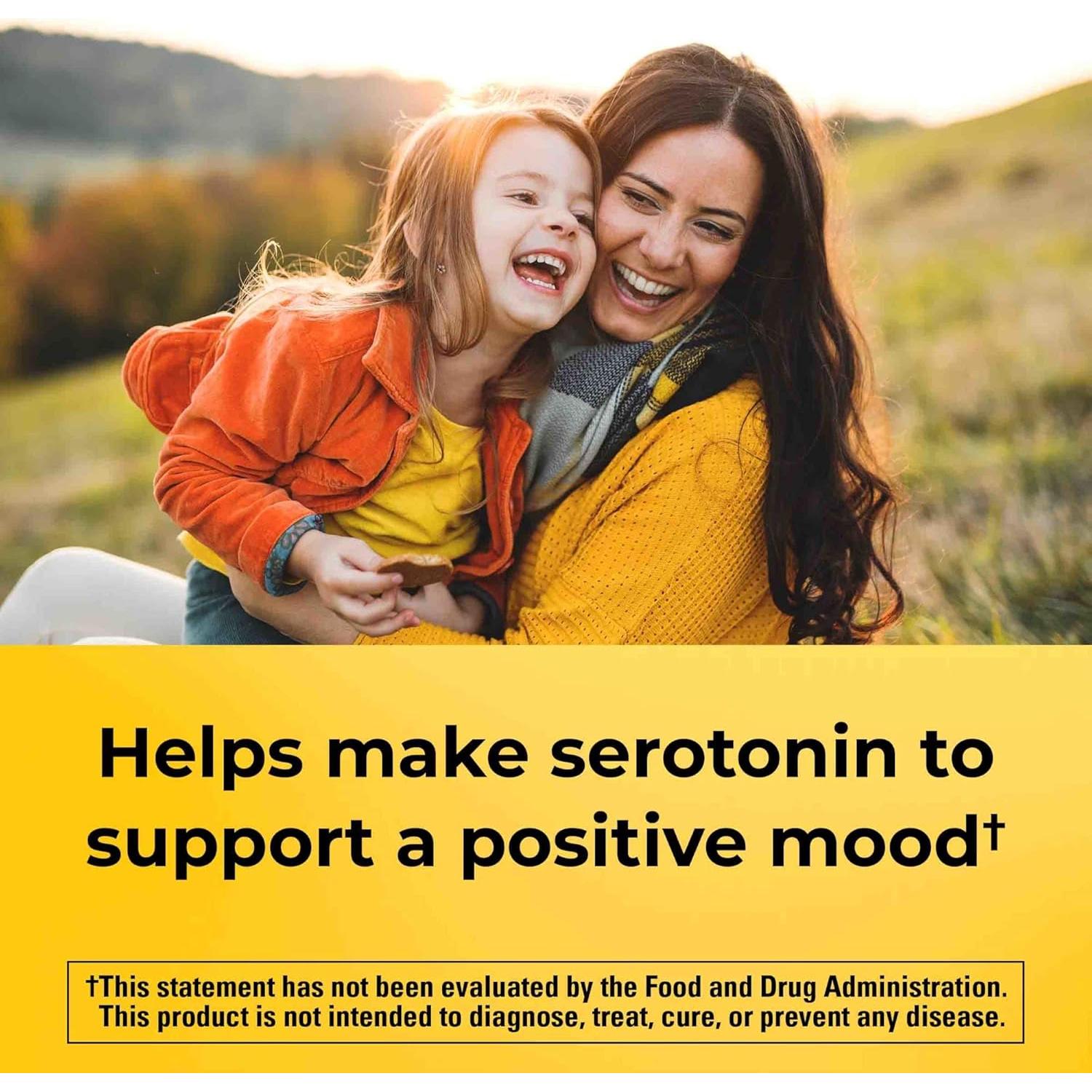 Nature Made 5HTP 100mg Tabletas Masticables 30 Unidades