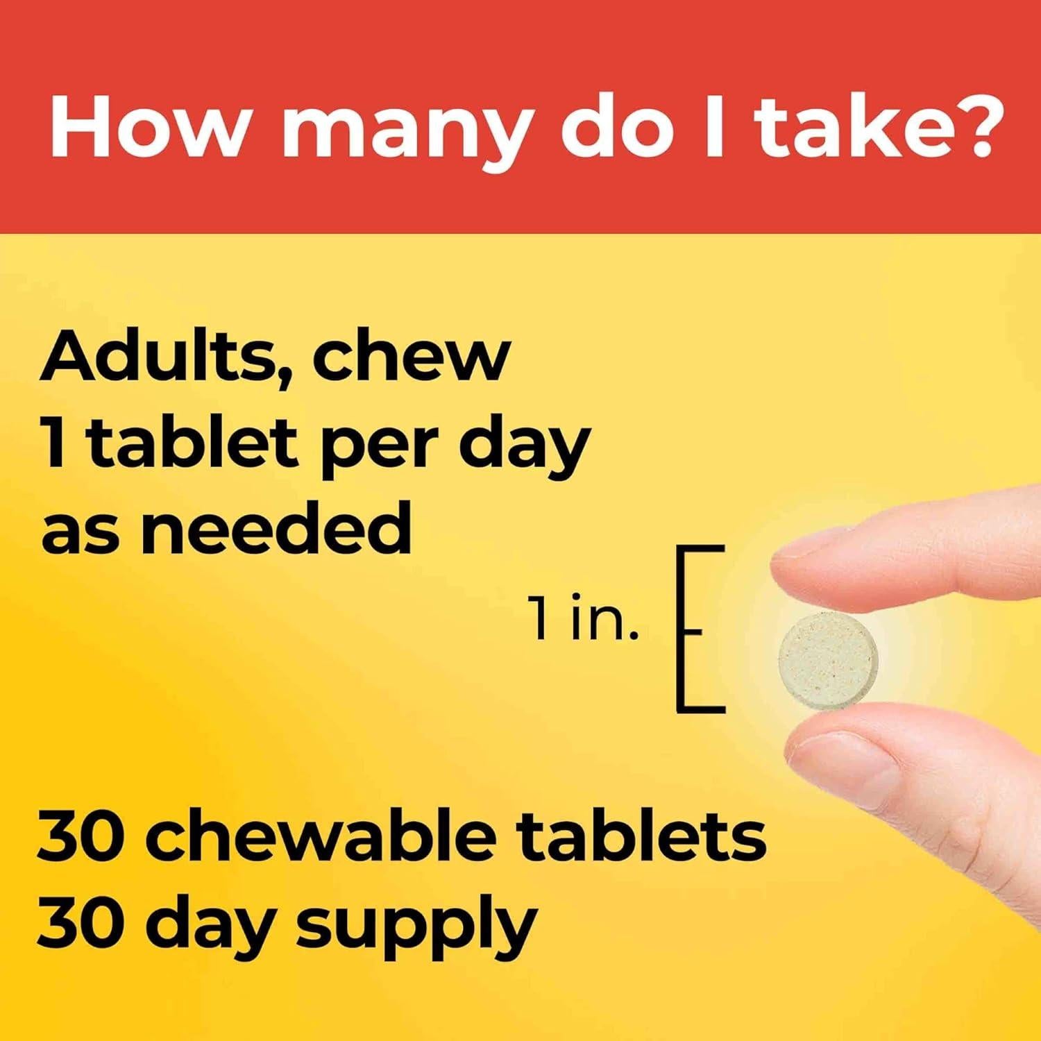 Nature Made 5HTP 100mg Tabletas Masticables 30 Unidades