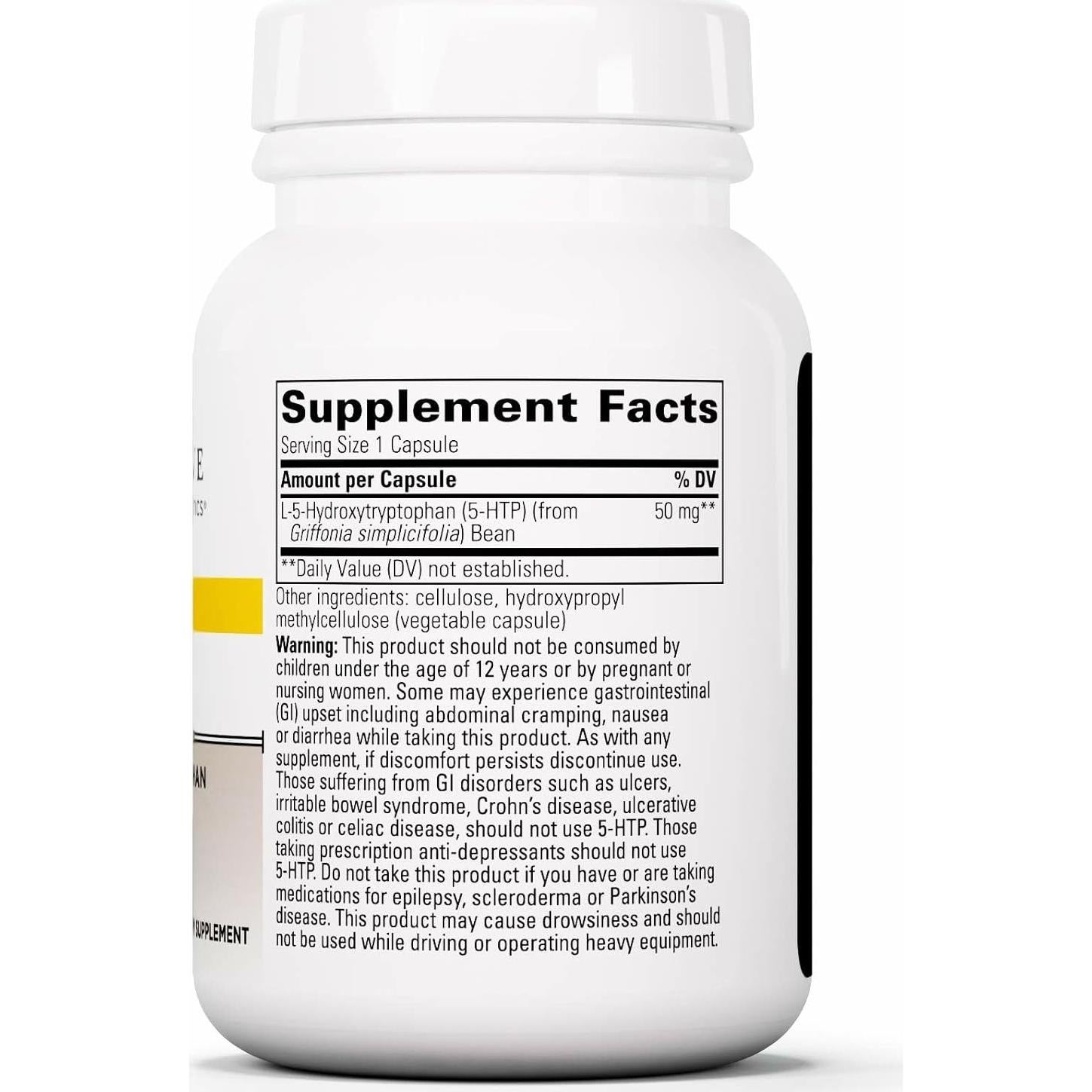 Suplemento 5-HTP Integrative Therapeutics - 60 Cápsulas Veganas