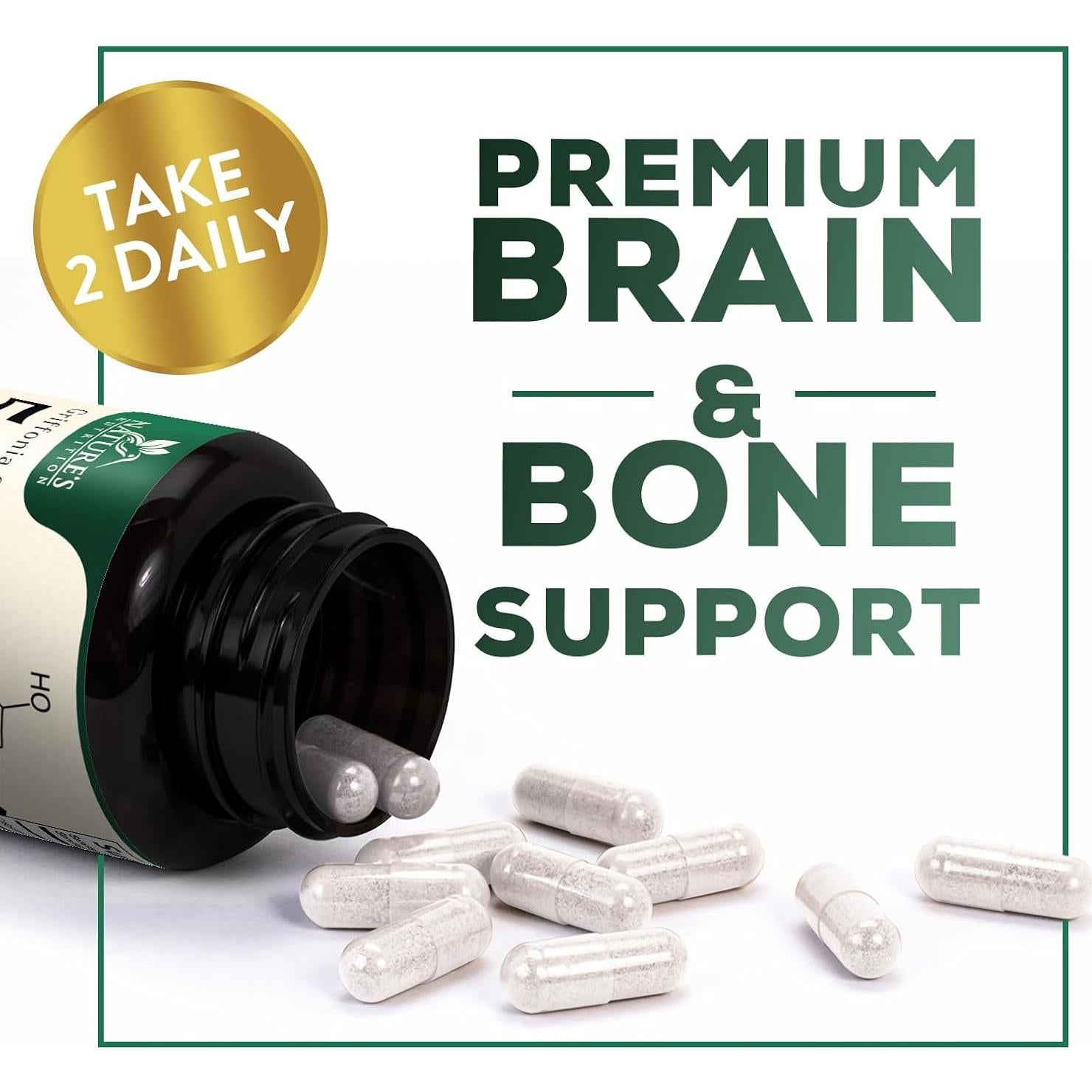 Cápsulas de 5HTP 200mg Nature's Nutrition - 60 Unidades