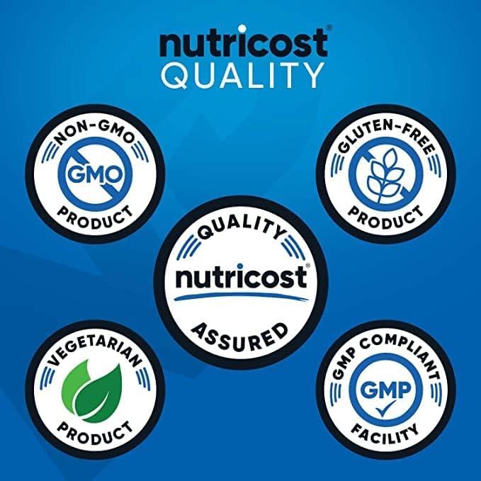Nutricost GABA 750mg 240 Cápsulas Sin OGM Sin Gluten