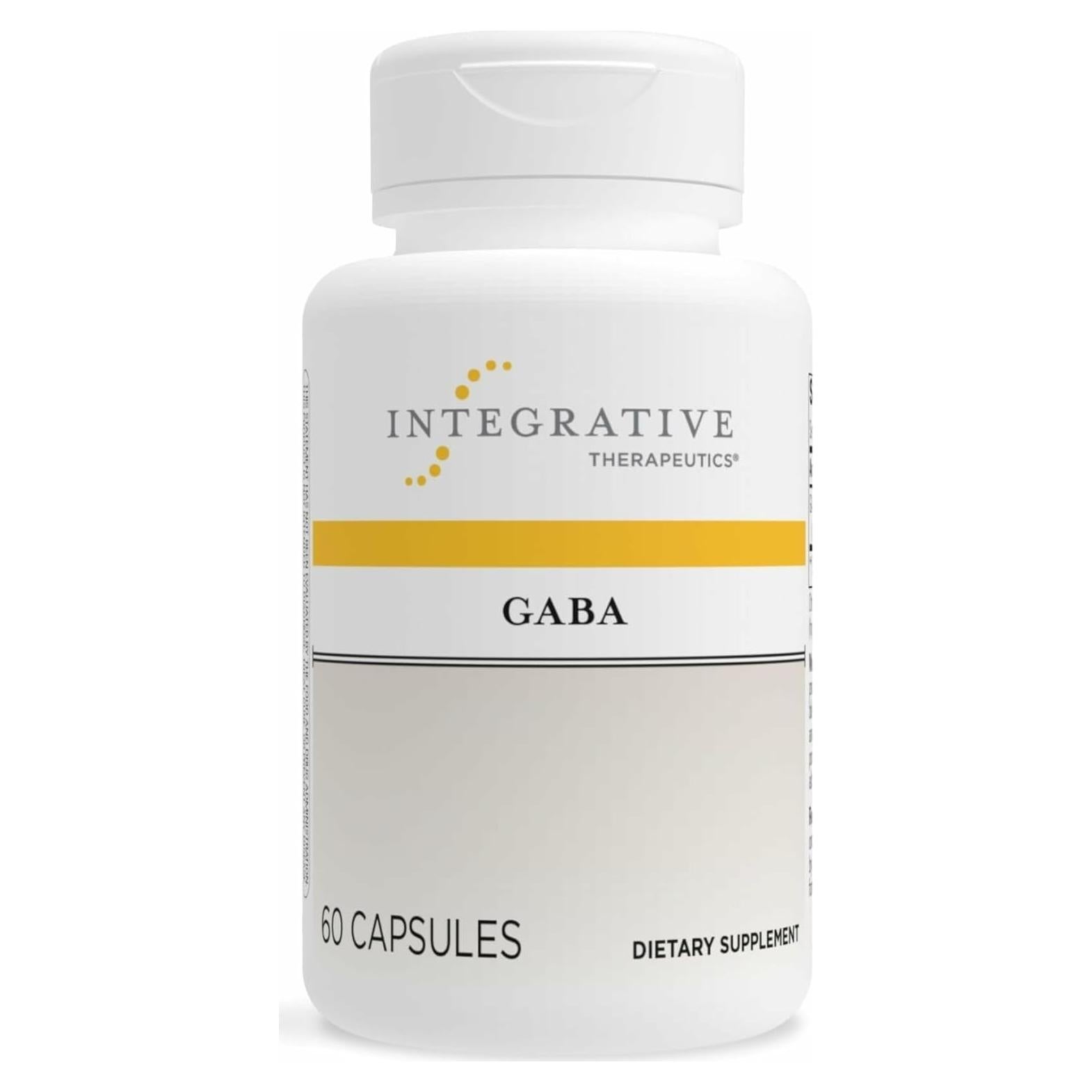 Suplemento GABA Integrative Therapeutics - 60 Cápsulas Salud Cerebral