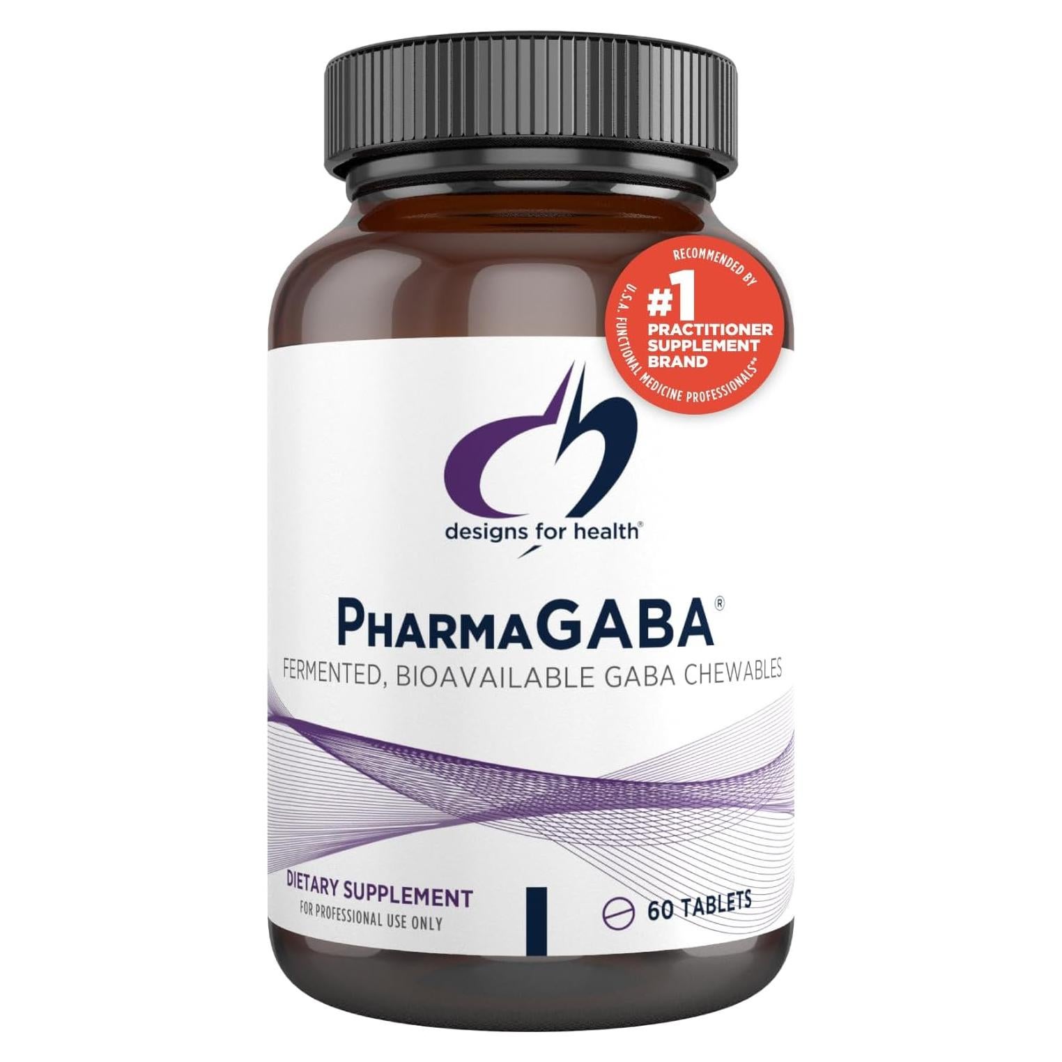 Suplemento Masticable GABA PharmaGABA 200mg - 60 Tabletas