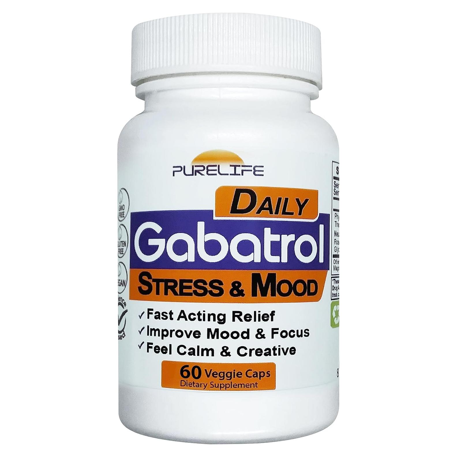 Gabatrol Diario - Suplemento de GABA Vegetal 60 Cápsulas