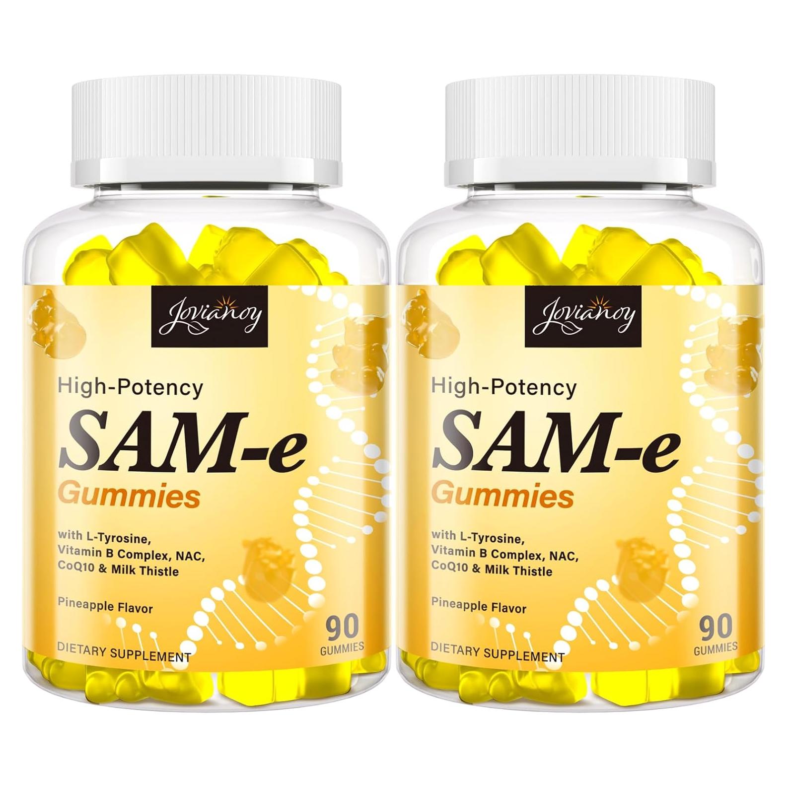 Gomitas de SAM-e Jovianoy con L-Tirosina y Vitaminas B - 90 Unidades