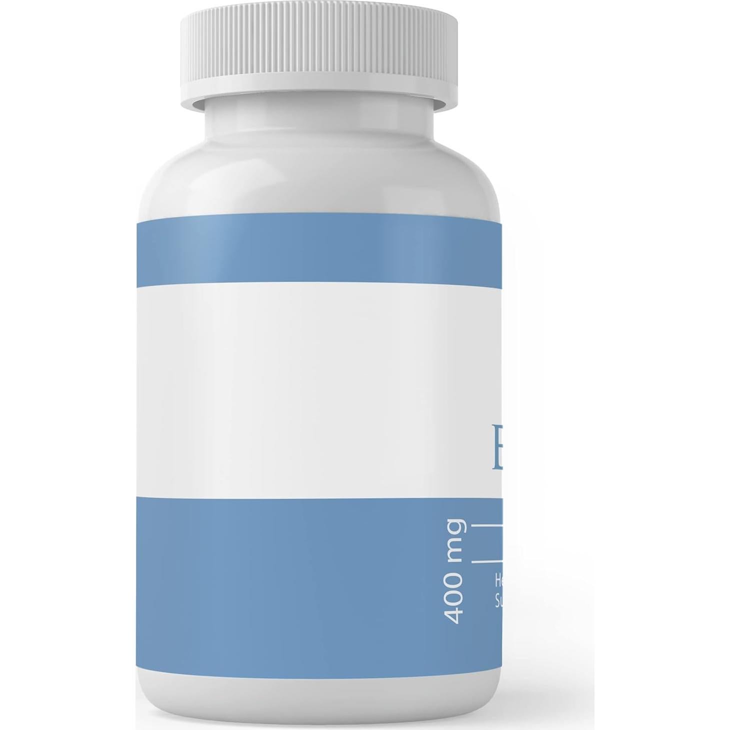 Cápsulas de Extracto de Lúpulo Ingredientes Originales Puros 100 Unidades