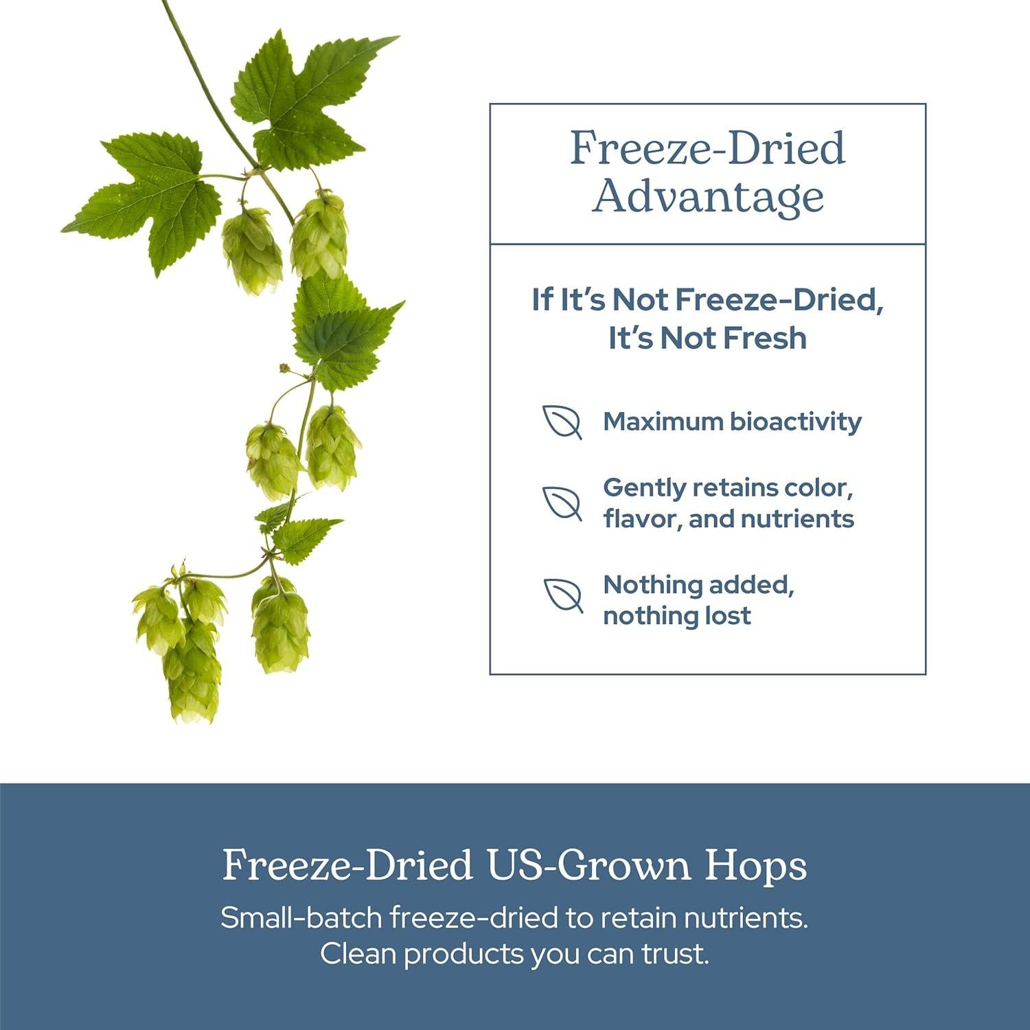 Cápsulas de Lúpulo Ecléctico 90 CT | Suplemento Herbal Vegano