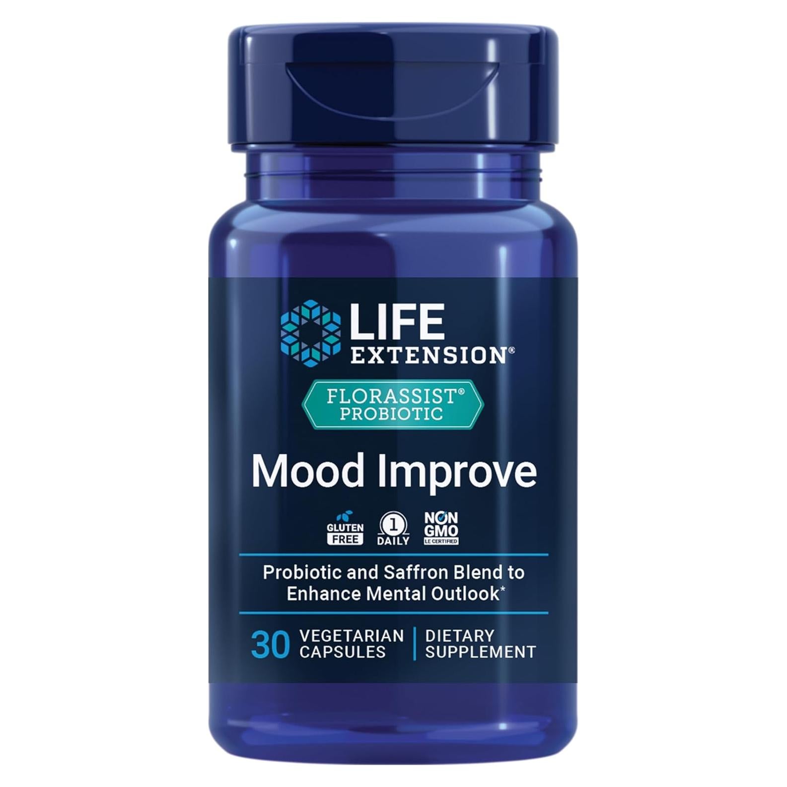 Life Extension Probioticos Mood 30 Cápsulas - Sin Gluten