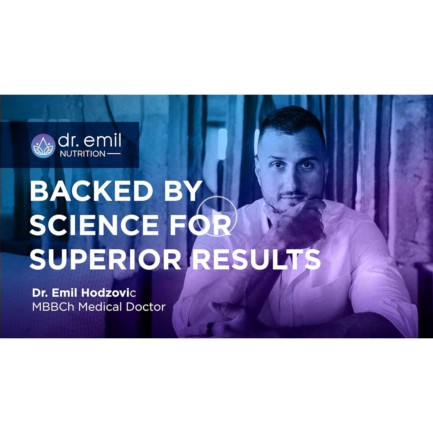 Suplemento Nootrópico Melena de León Dr. Emil 2100mg