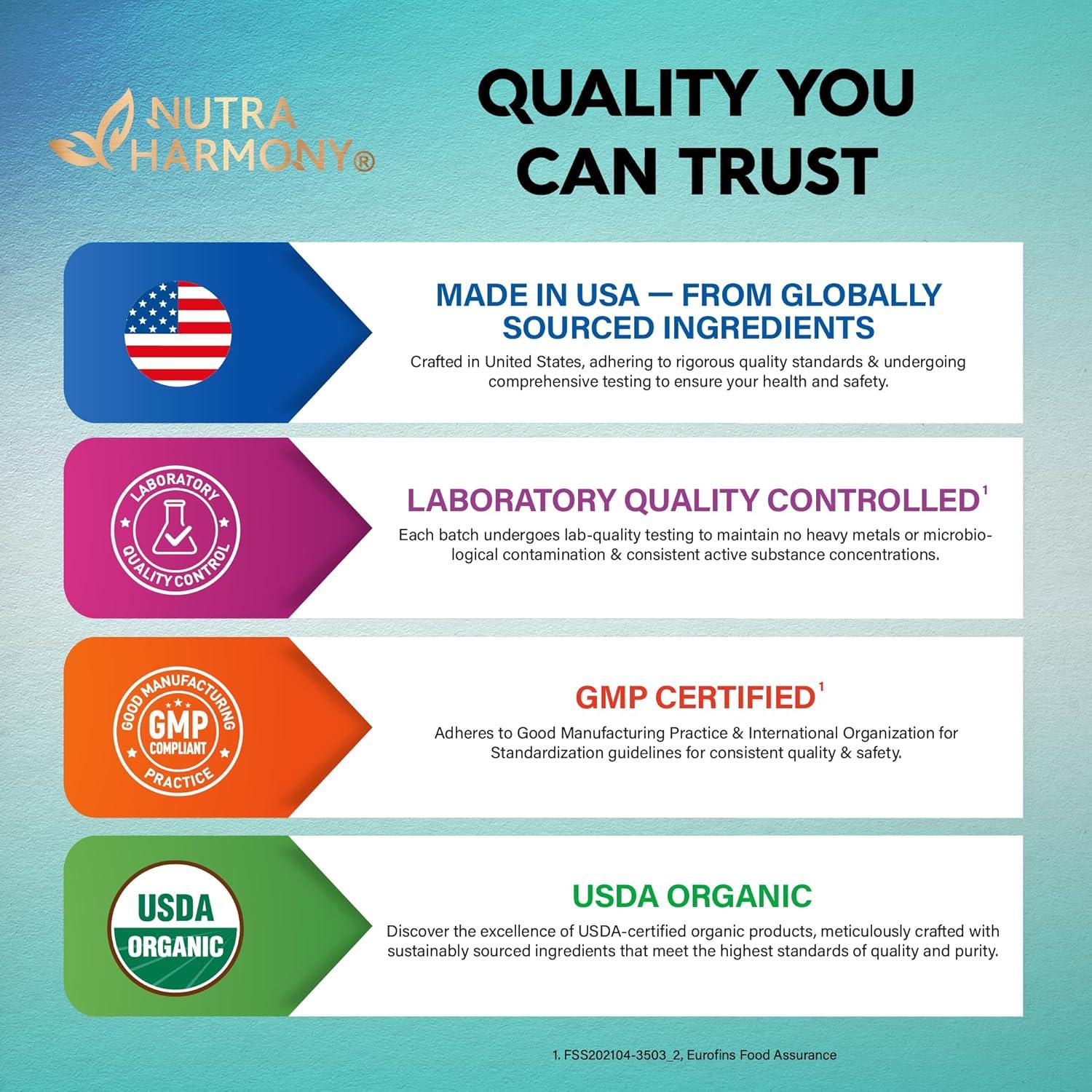 Extracto Líquido de Melena de León NUTRA HARMONY 60 ml - Suplemento Orgánico