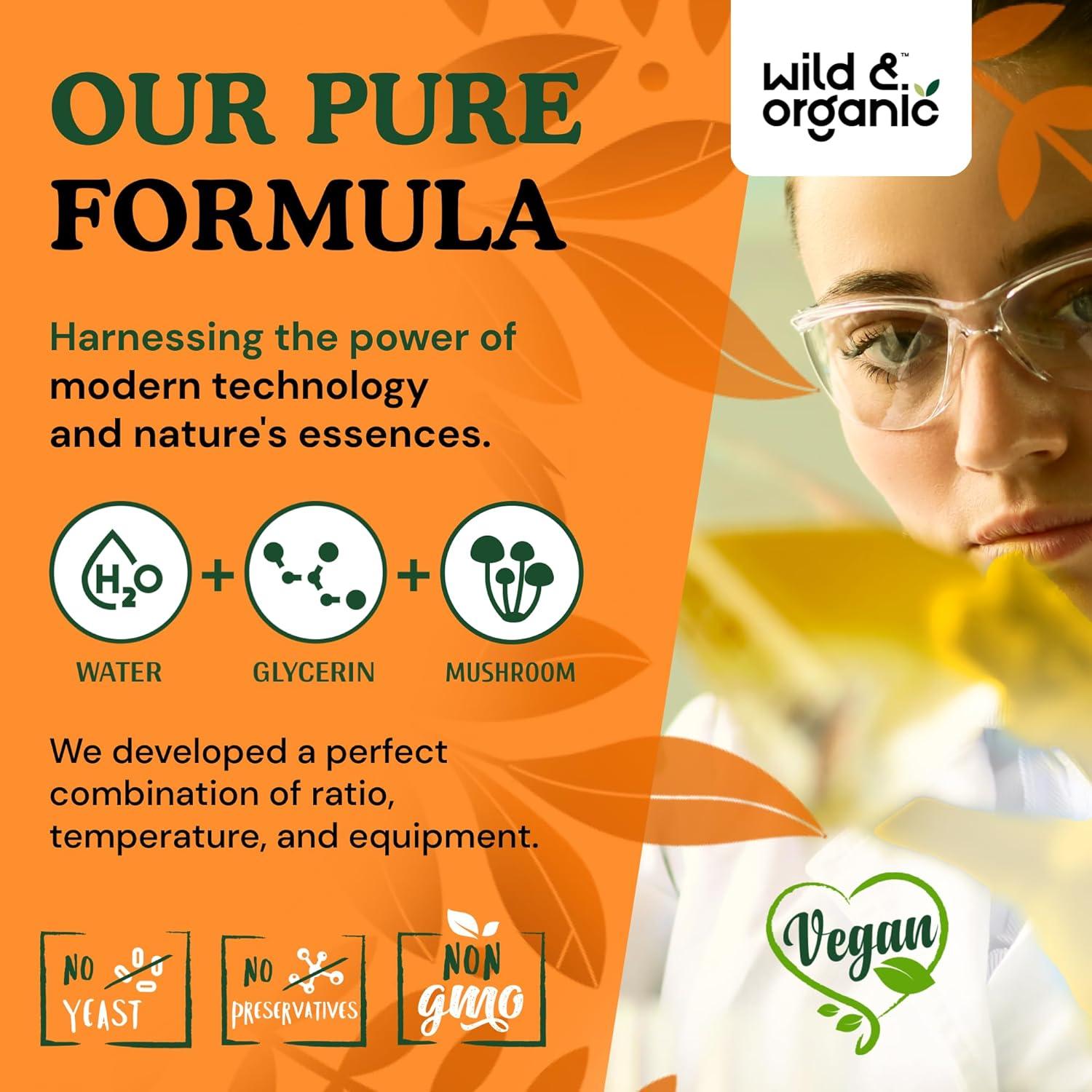 Gotas de Melena de León Silvestre 118 ml - Suplemento Cerebral