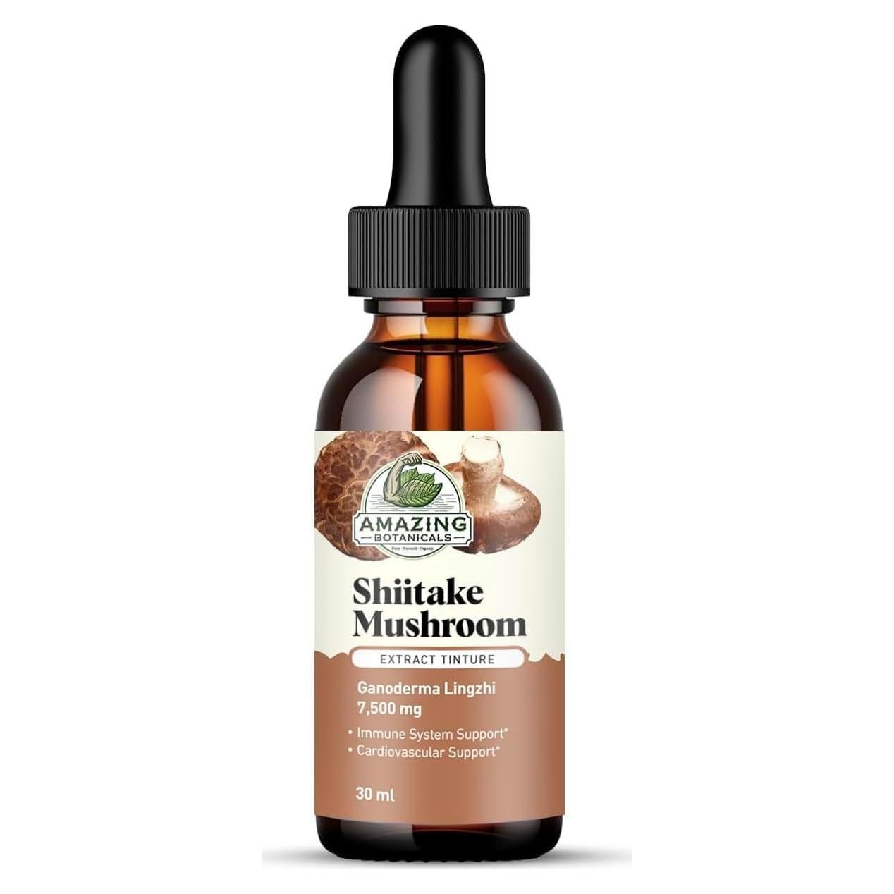 Extracto de Hongo Shiitake Amazing Botanicals 7500mg 30mL