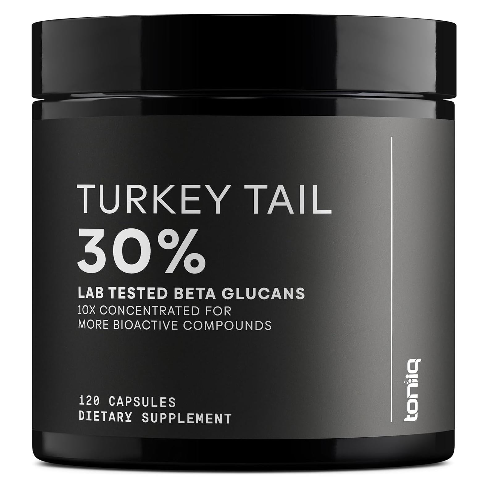 Cápsulas de Hongo Cola de Pavo Toniiq 1200mg 120 Unidades