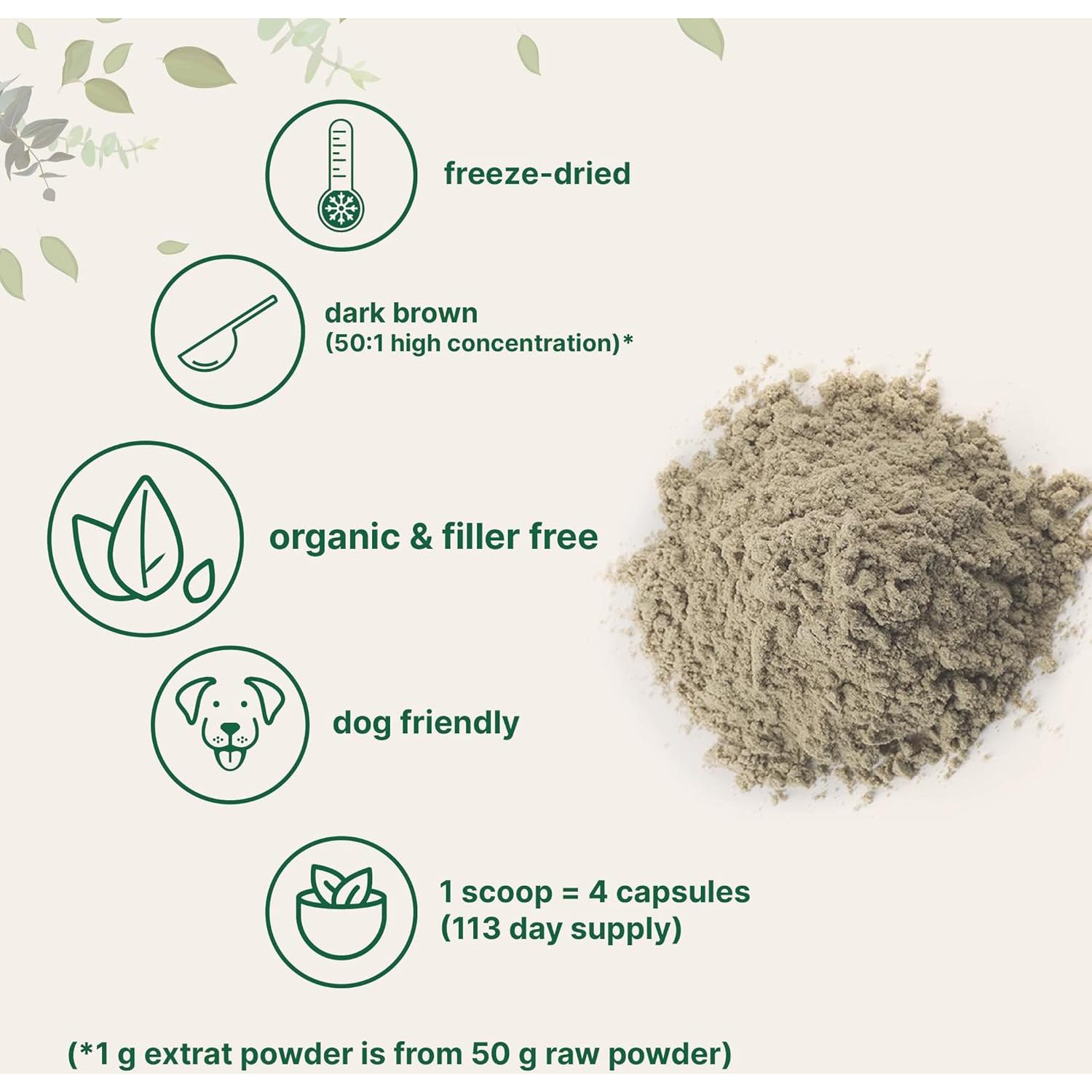 Polvo Orgánico de Hongo Cola de Pavo Micro Ingredients 227g