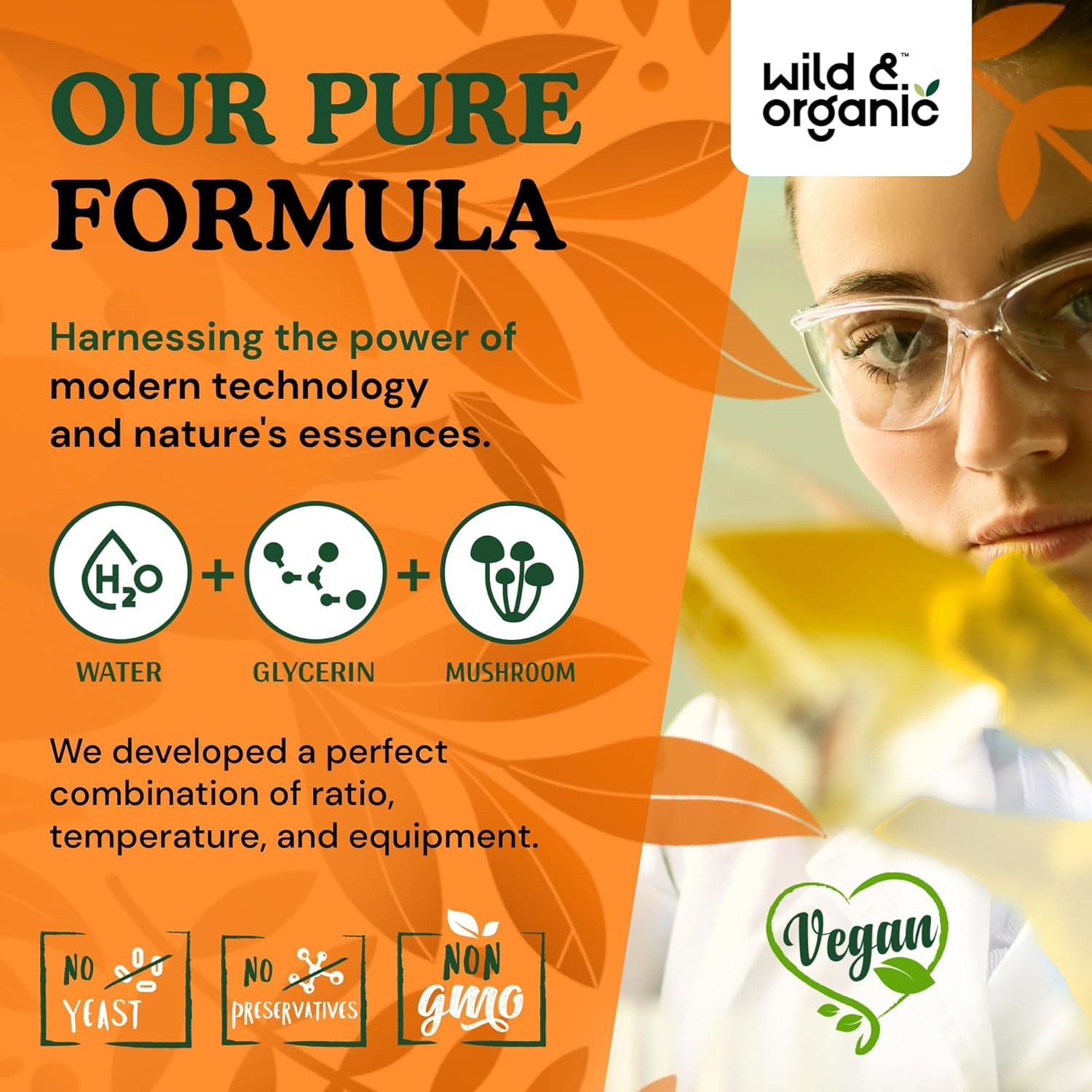 Tintura de Cola de Pavo Silvestre y Orgánica 118 ml - Suplemento Vegano