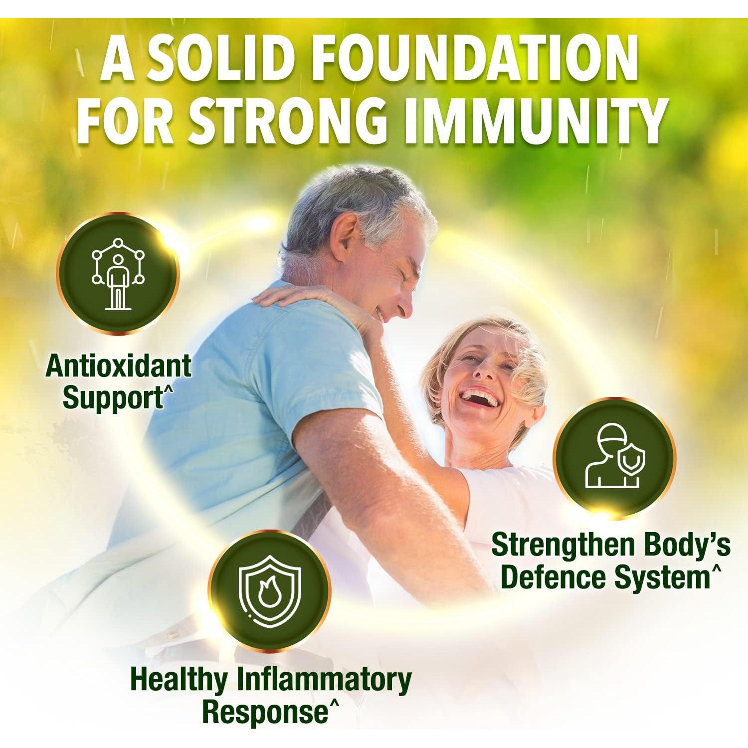 Suplemento Orgánico de Setas LABO Nutrition - 7 Extractos Inmunológicos