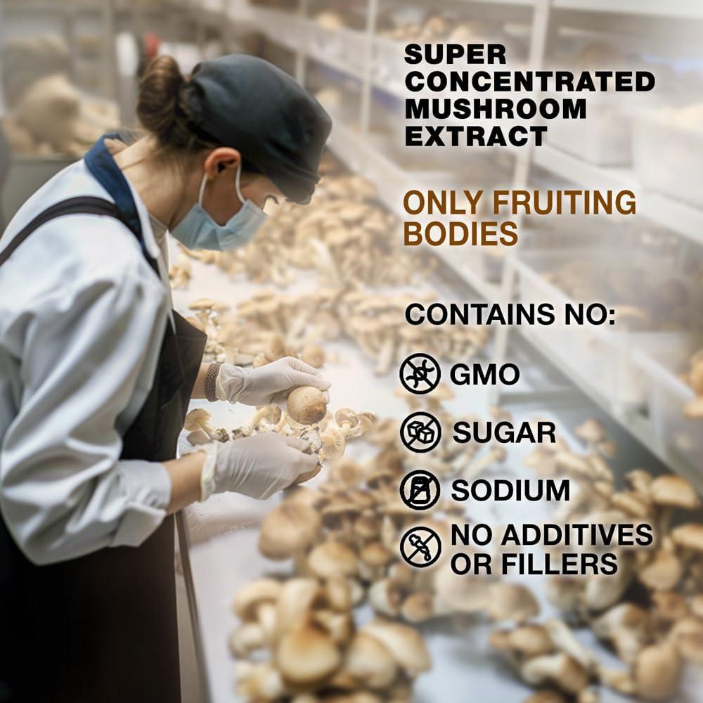 Extracto de Hongo Agaricus Blazei AMPEXT - 90 Cápsulas Inmunidad