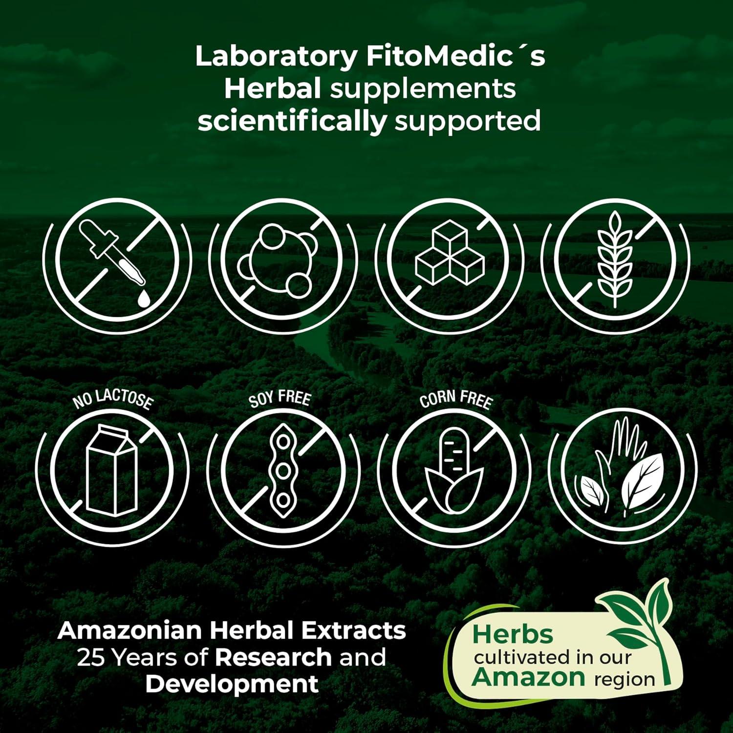 Suplemento Beta Sitosterol FITO MEDIC'S Lab 240 Cápsulas 1200mg