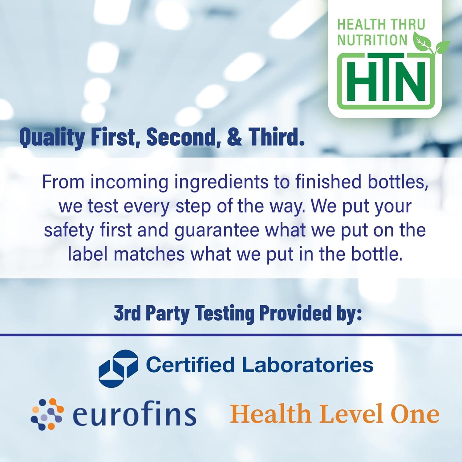 Beta Sitosterol Ultra Fuerte Health Thru Nutrition 1000mg 180 cápsulas